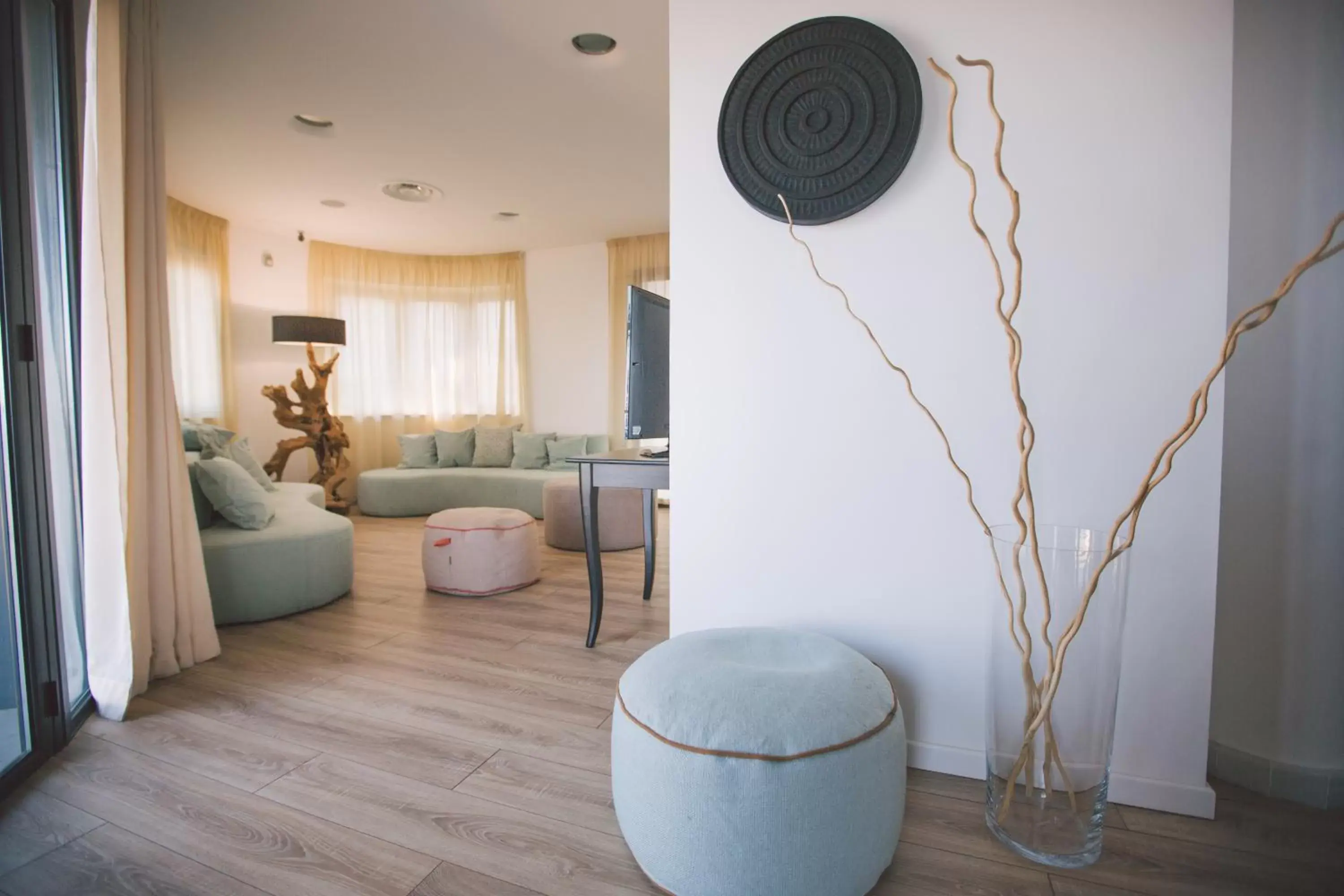 Living room in Taormina Palace Hotel Living room in Taormina Palace Hotel