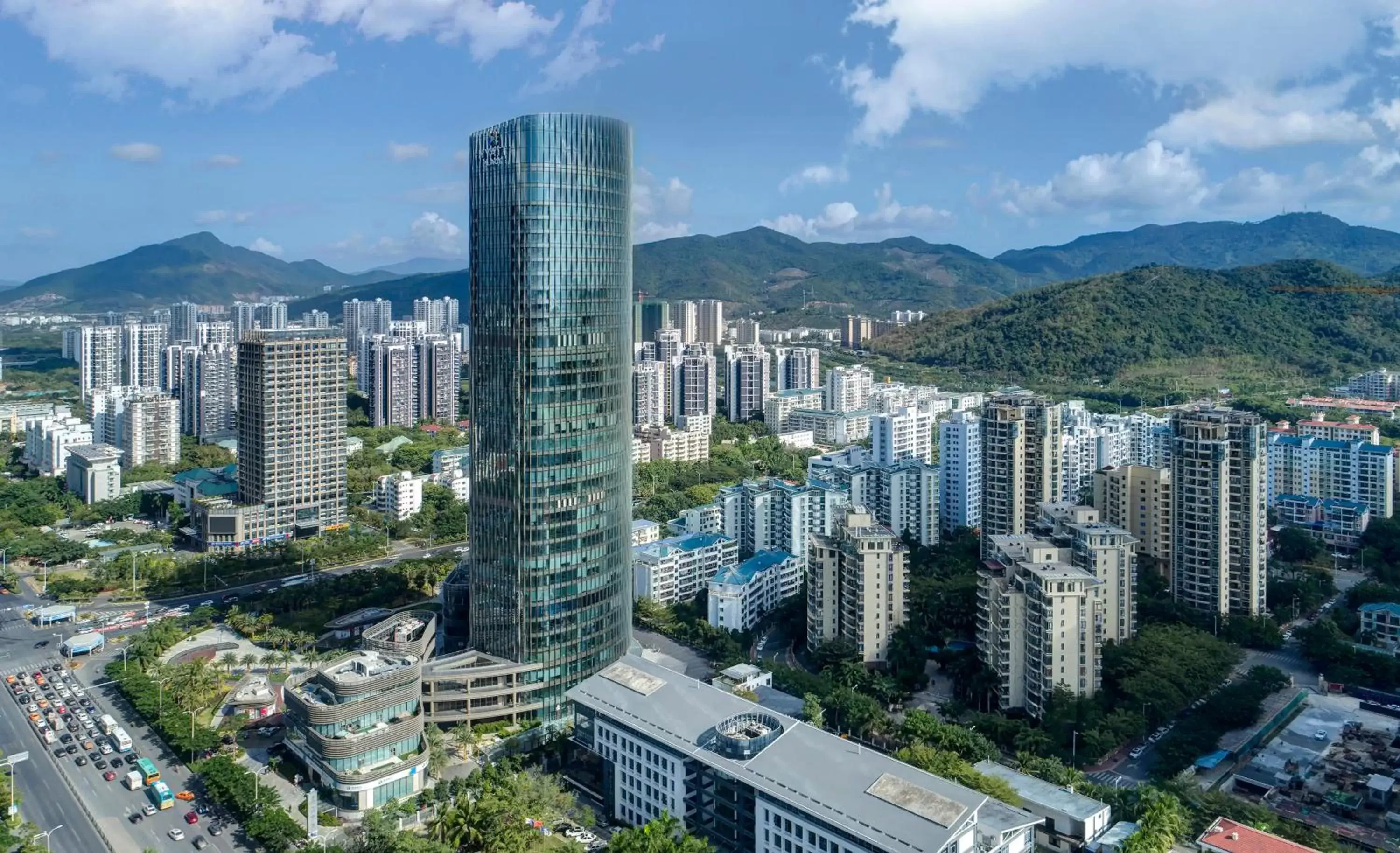 Bird's eye view, Bird's-eye View in Hyatt Place Sanya City Center