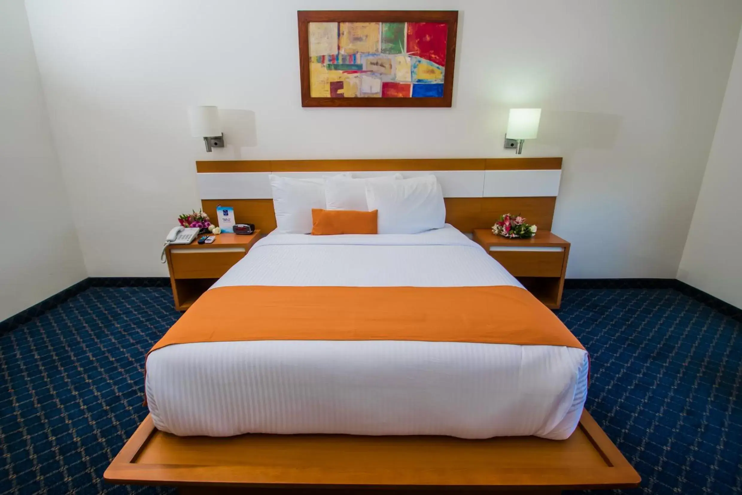 Bed in Sleep Inn Monclova