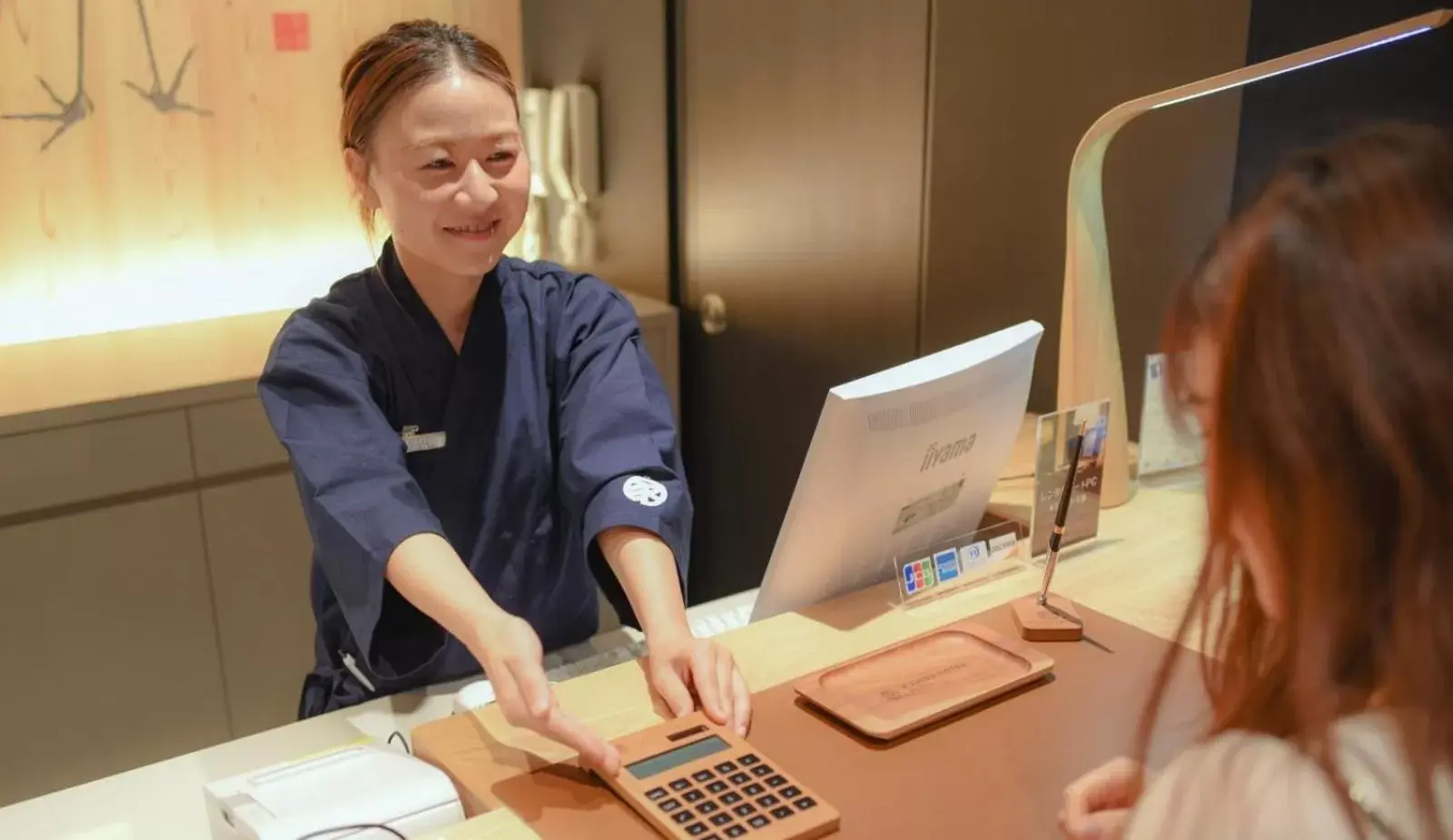 Staff in Kamon Hotel Namba