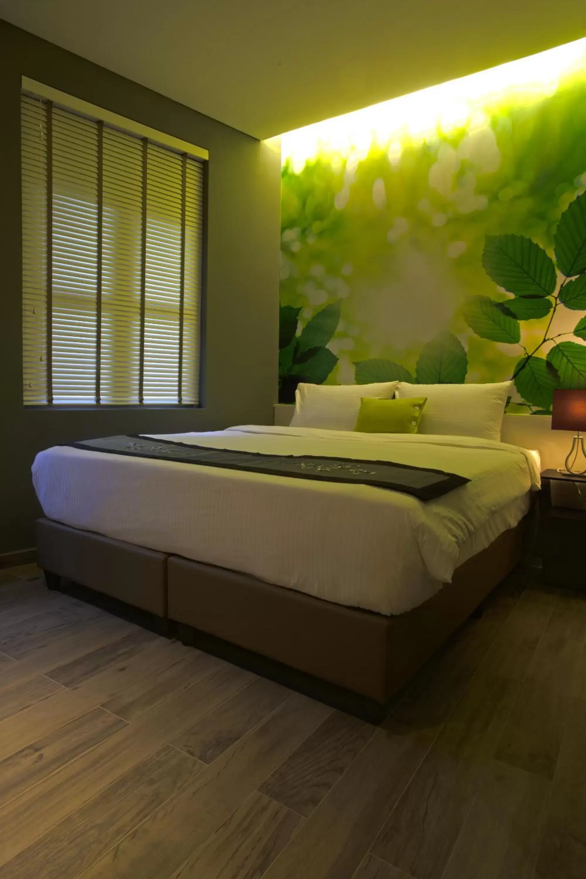 Bed in J8 Hotel Bed in J8 Hotel