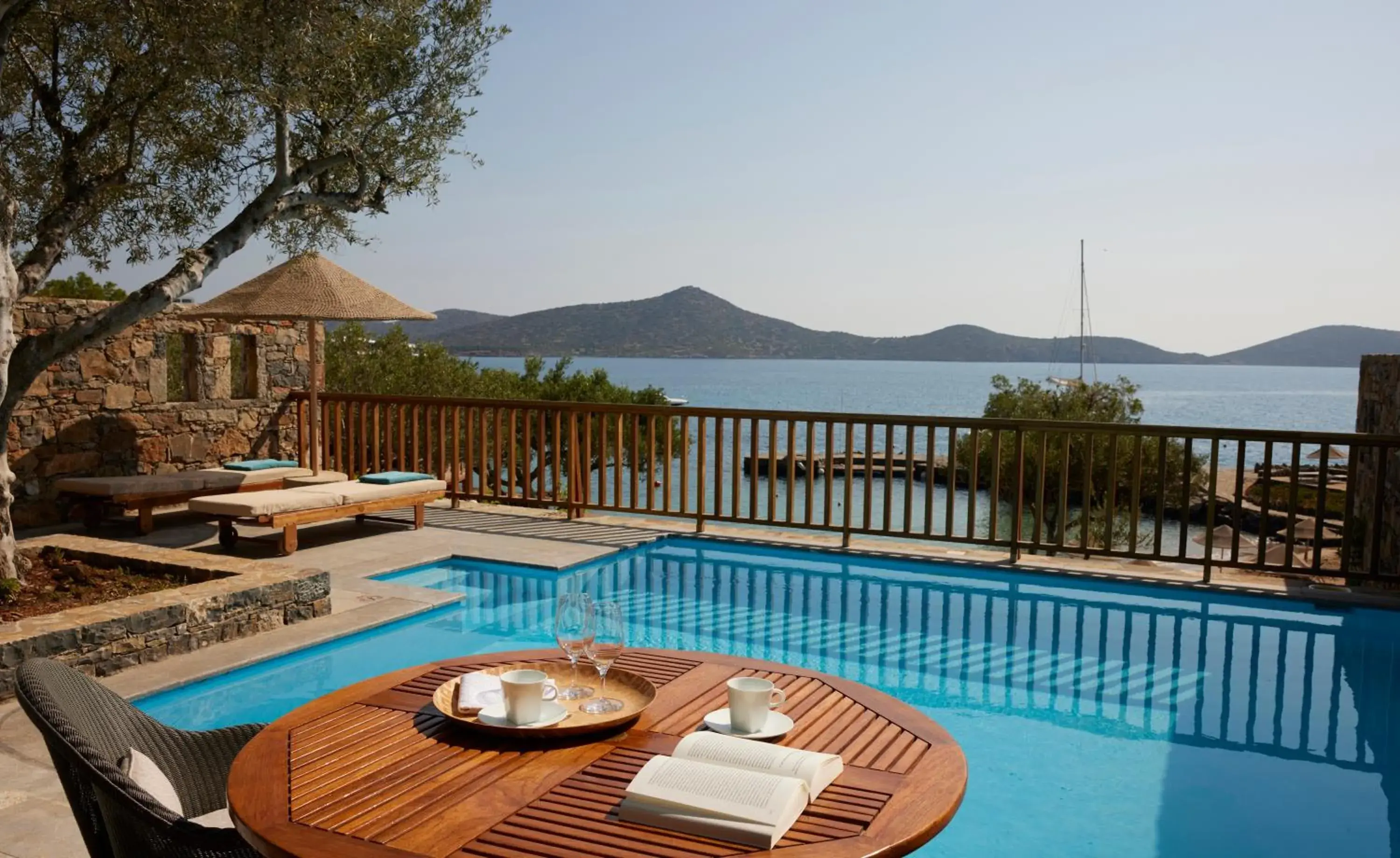 Swimming Pool in Elounda Mare Relais & Châteaux Hotel