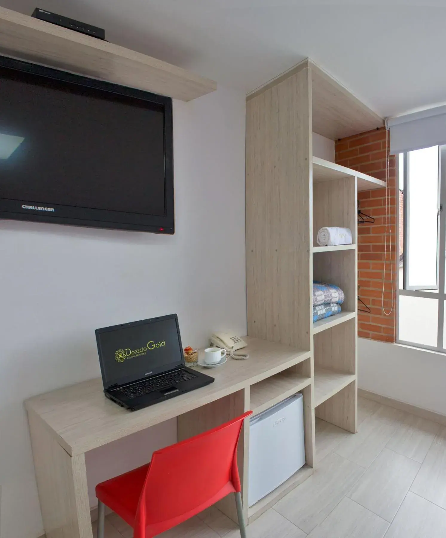 TV and multimedia, TV/Entertainment Center in Hotel Bestmark Platino