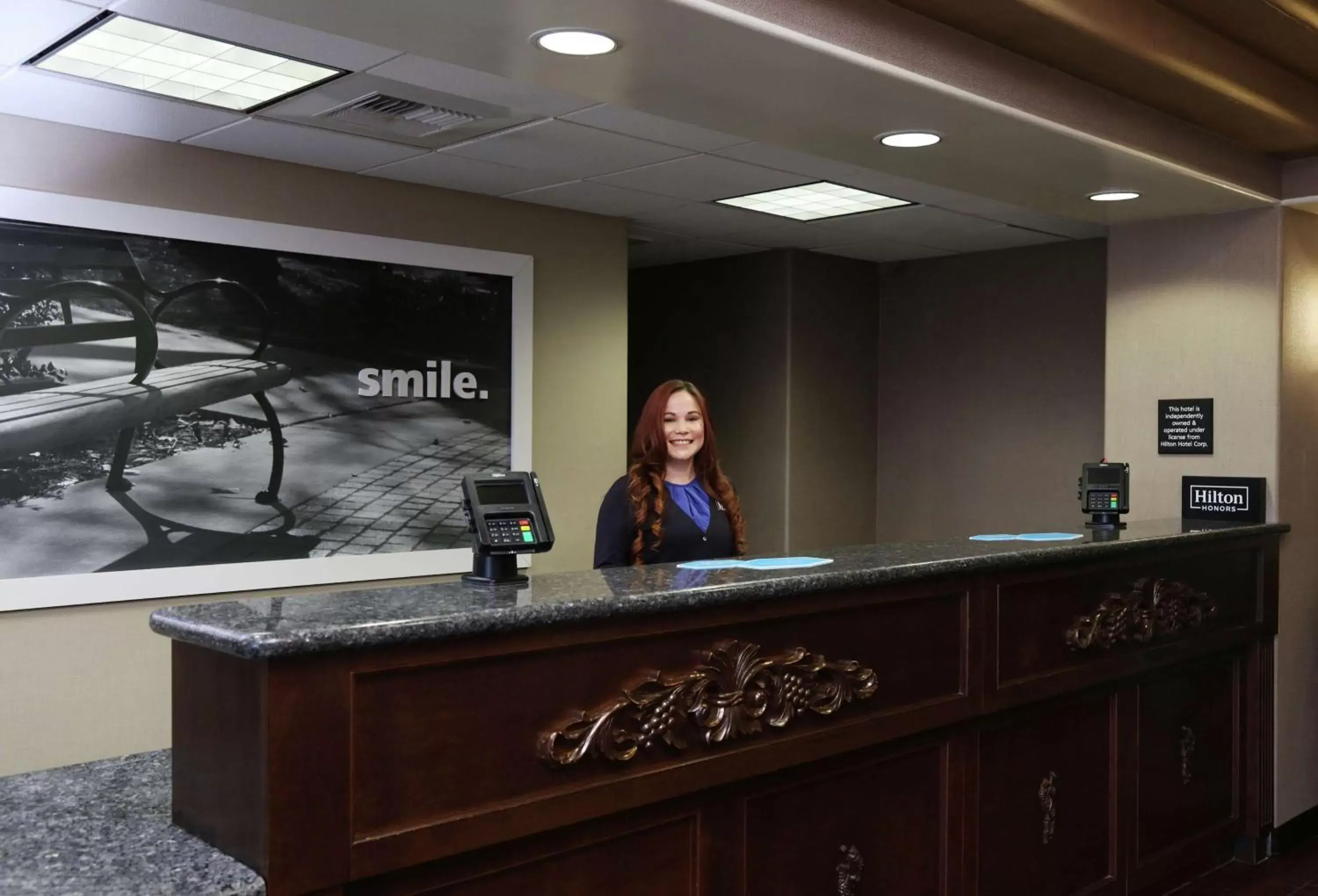 Lobby or reception in Hampton Inn & Suites Temecula Lobby or reception in Hampton Inn & Suites Temecula