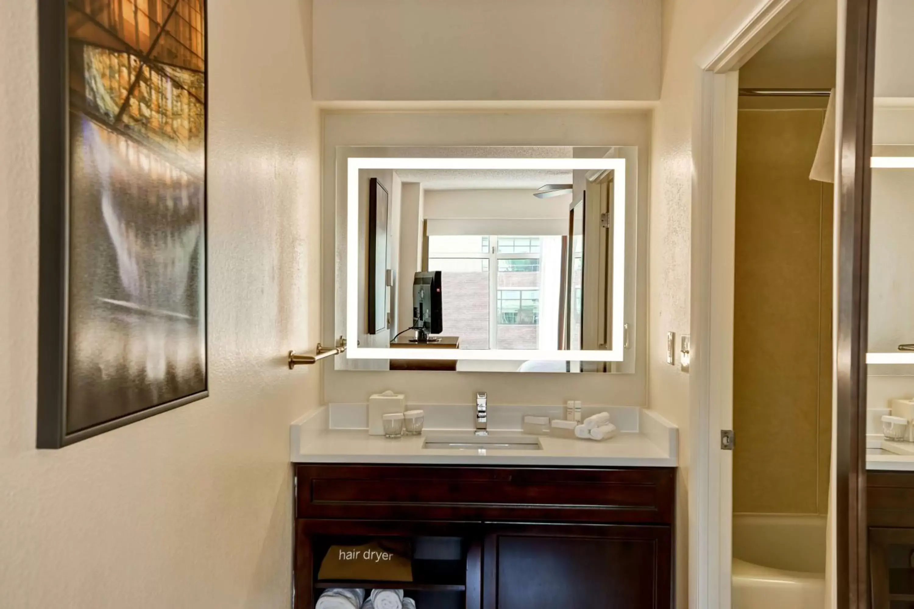 Bathroom in Homewood Suites by Hilton Washington, D.C. Downtown