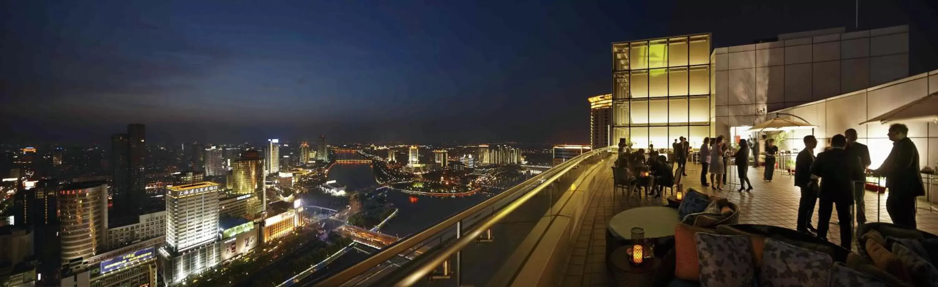 Balcony/Terrace in Shangri-La Ningbo - The Three Rivers Intersection