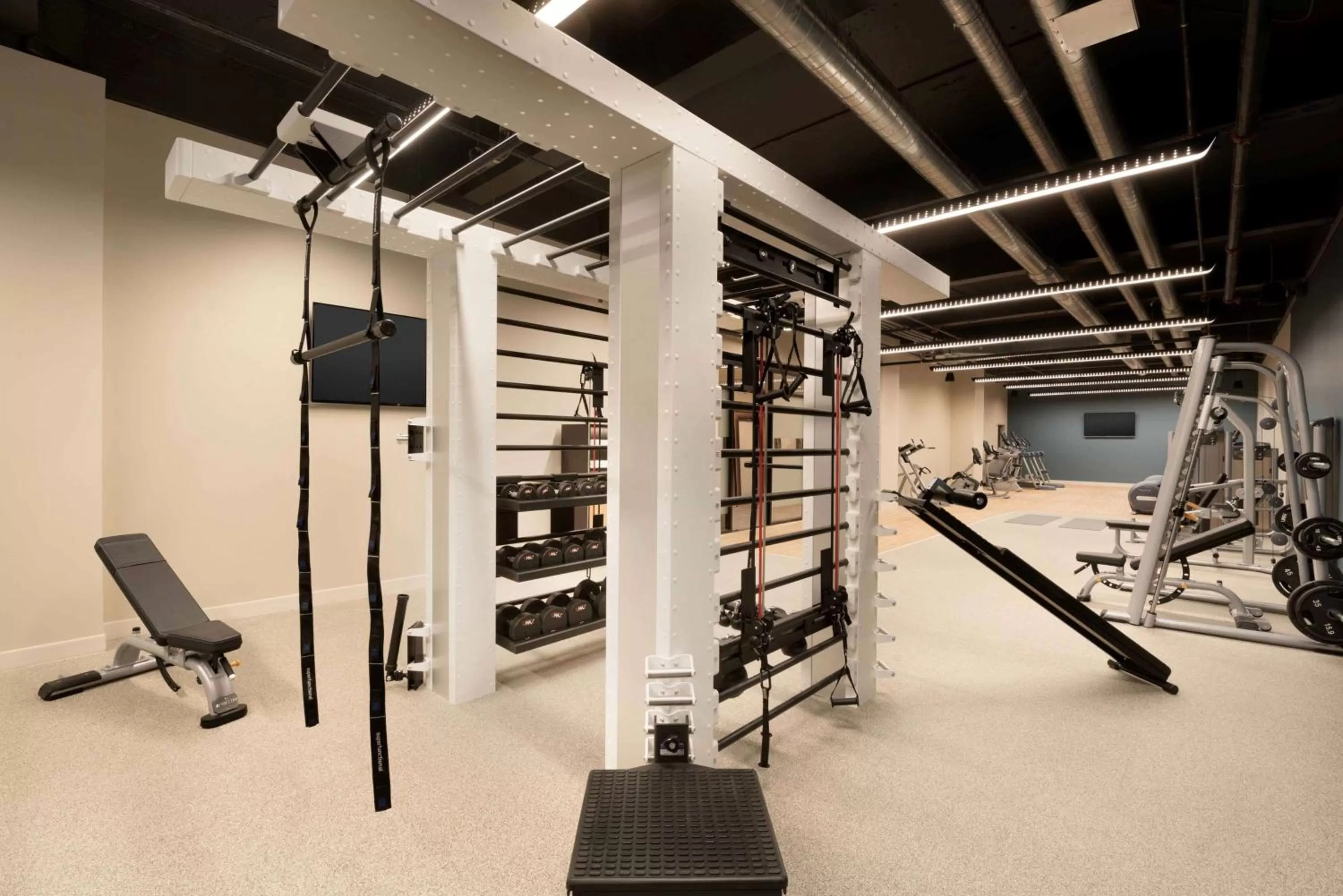 Fitness centre/facilities in Embassy Suites By Hilton Minneapolis Downtown Hotel