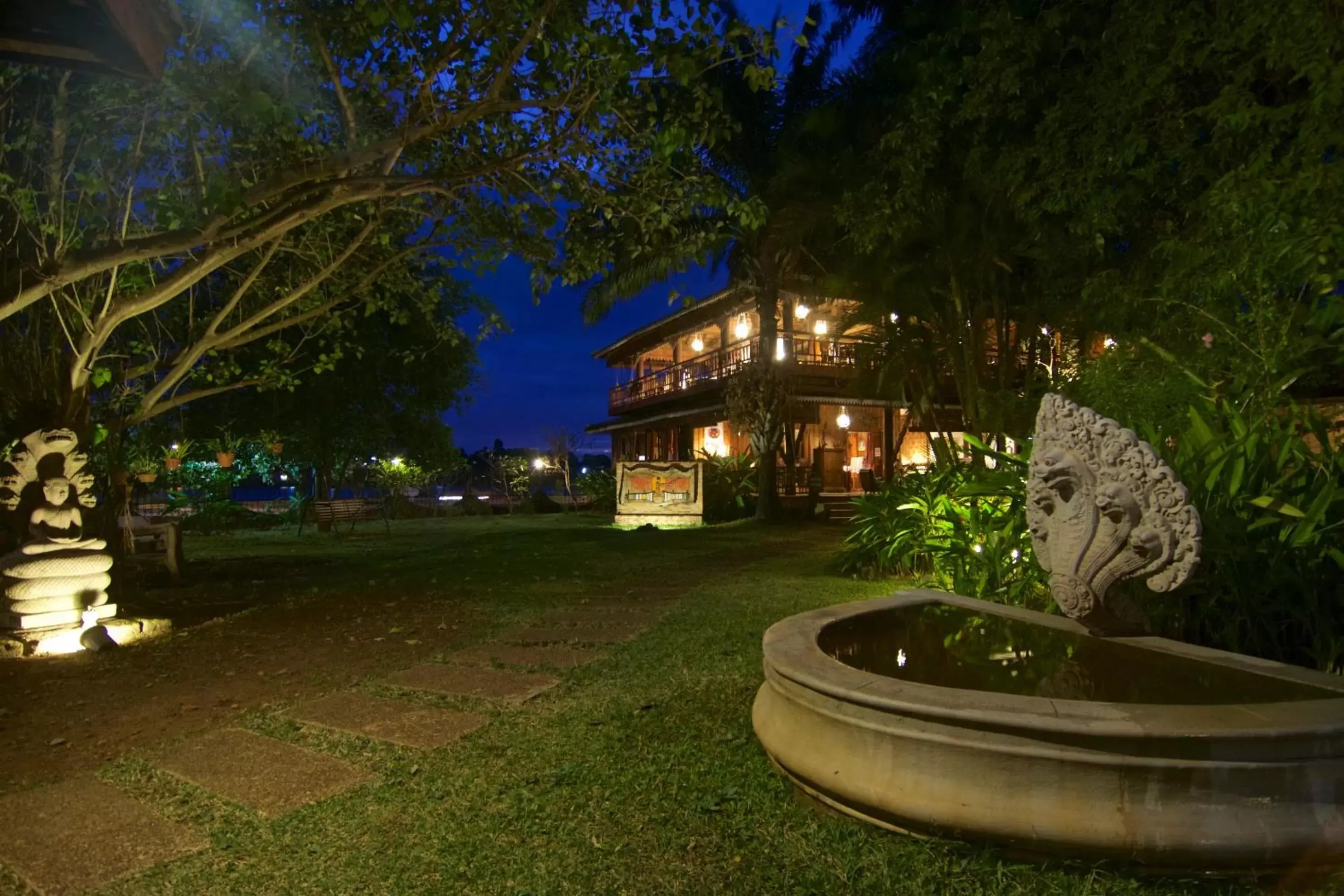 Garden view, Property Building in Terres Rouges Lodge