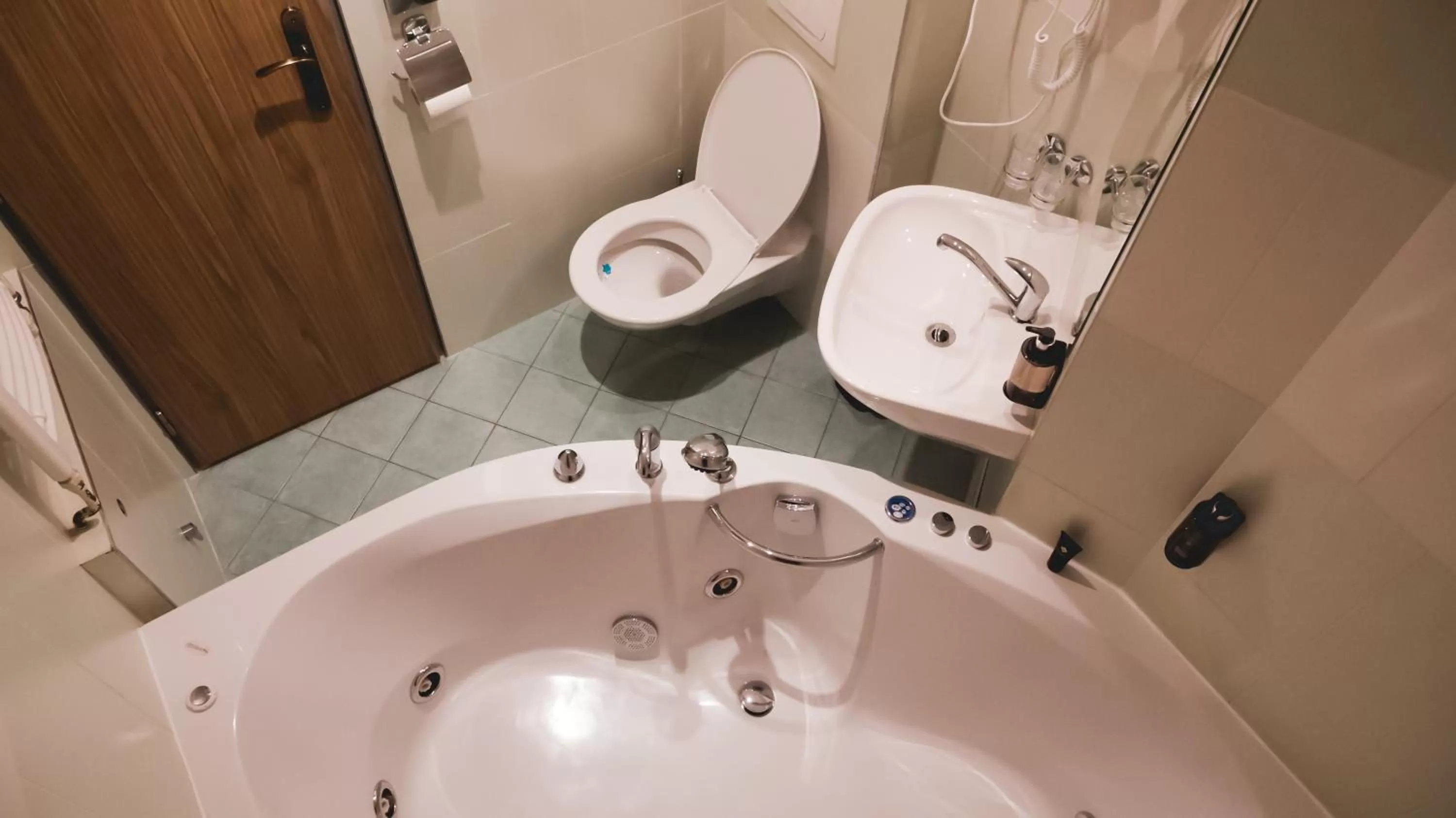 Toilet in Hotel U Ševce