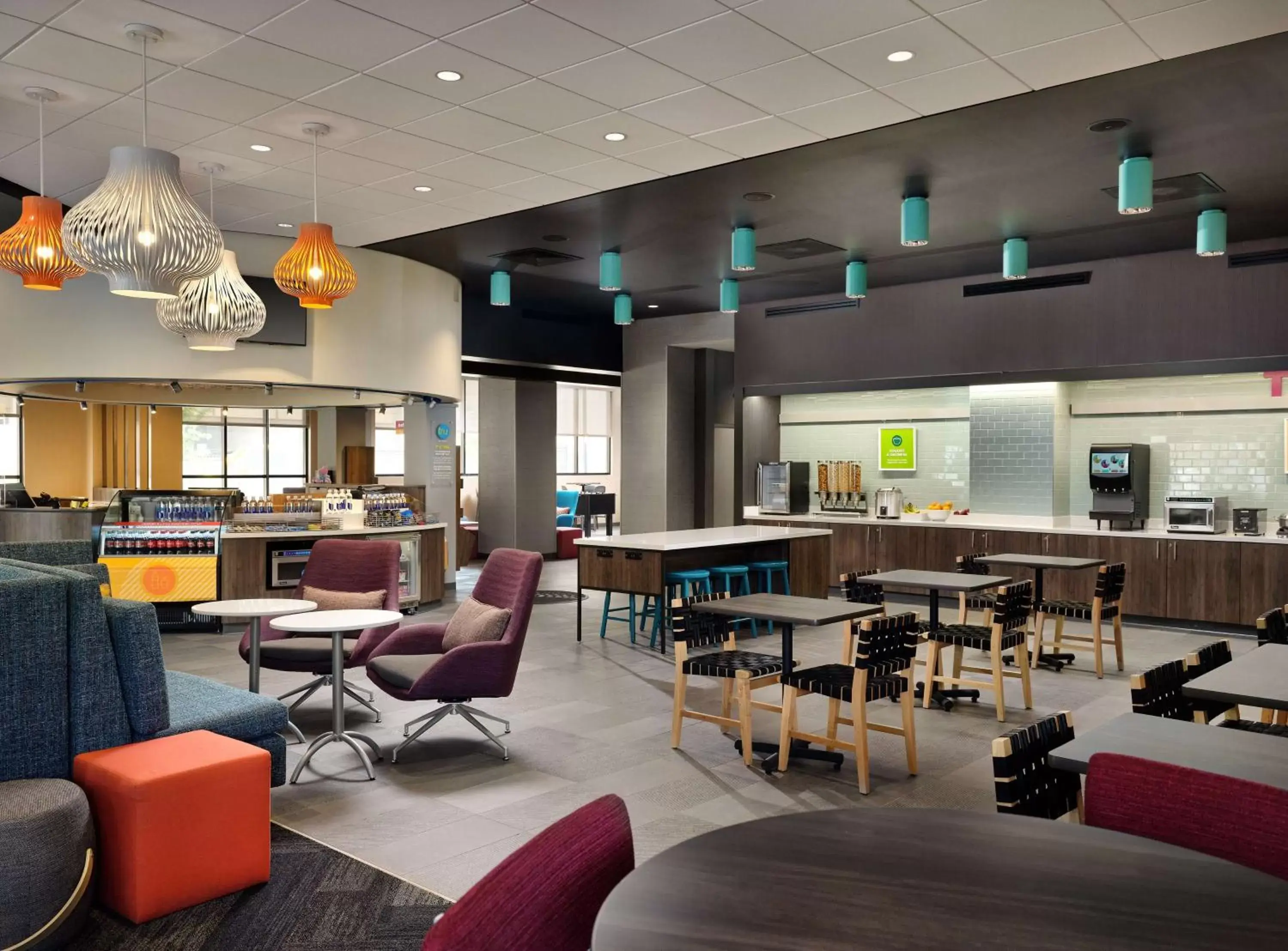 Lobby or reception in Tru By Hilton Indianapolis Downtown, In Lobby or reception in Tru By Hilton Indianapolis Downtown, In