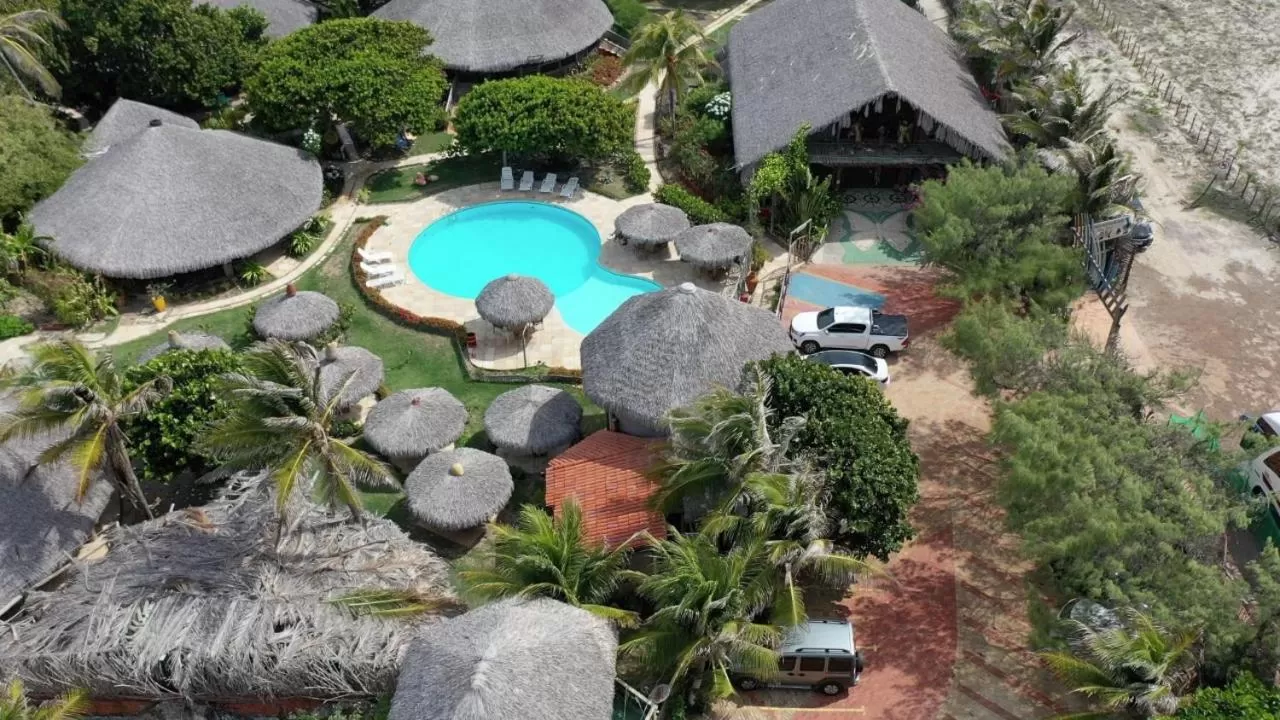 Bird's eye view, Pool View in Ocas do Índio Hotel Spa