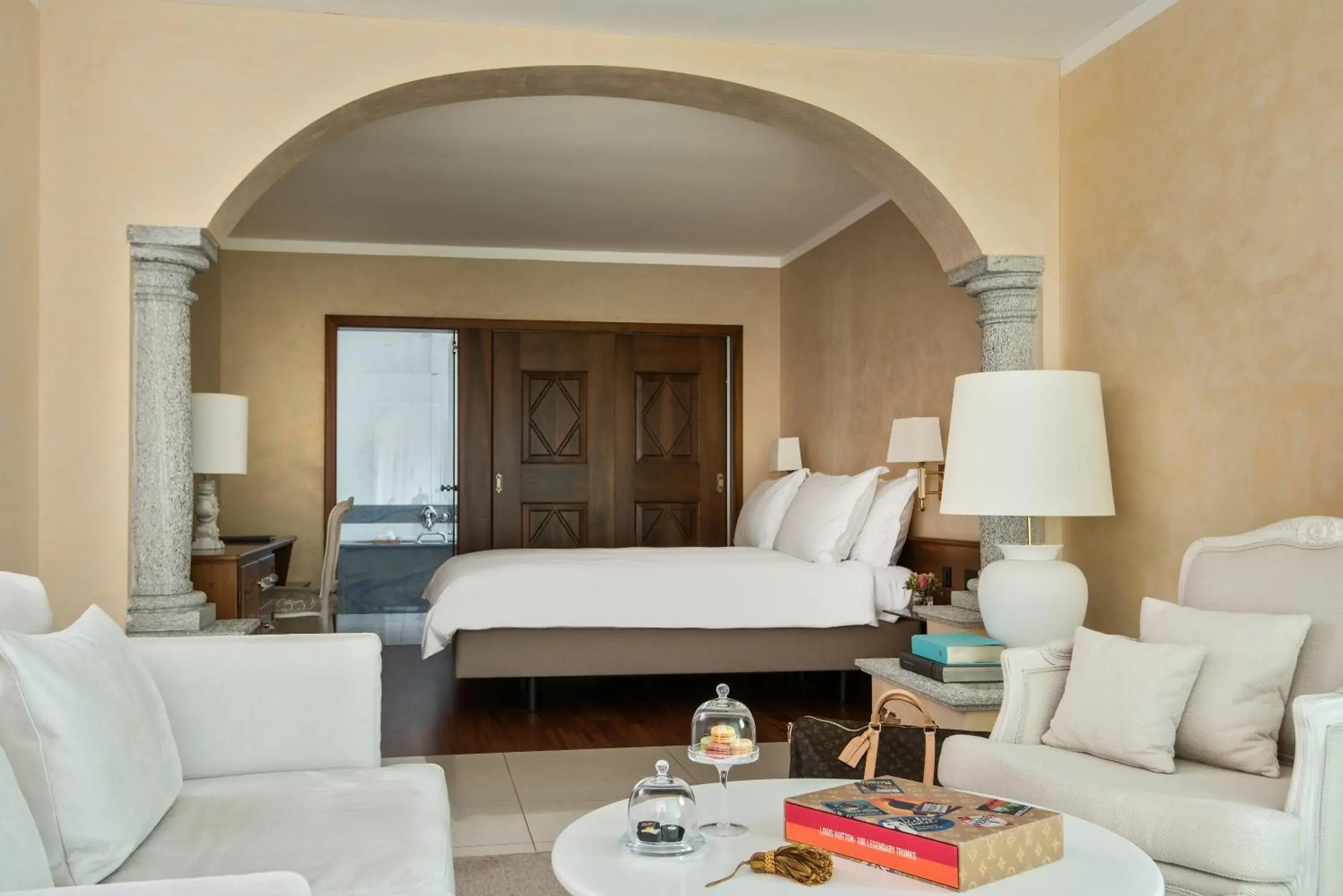 Bedroom in Villa Orselina - Small Luxury Hotel