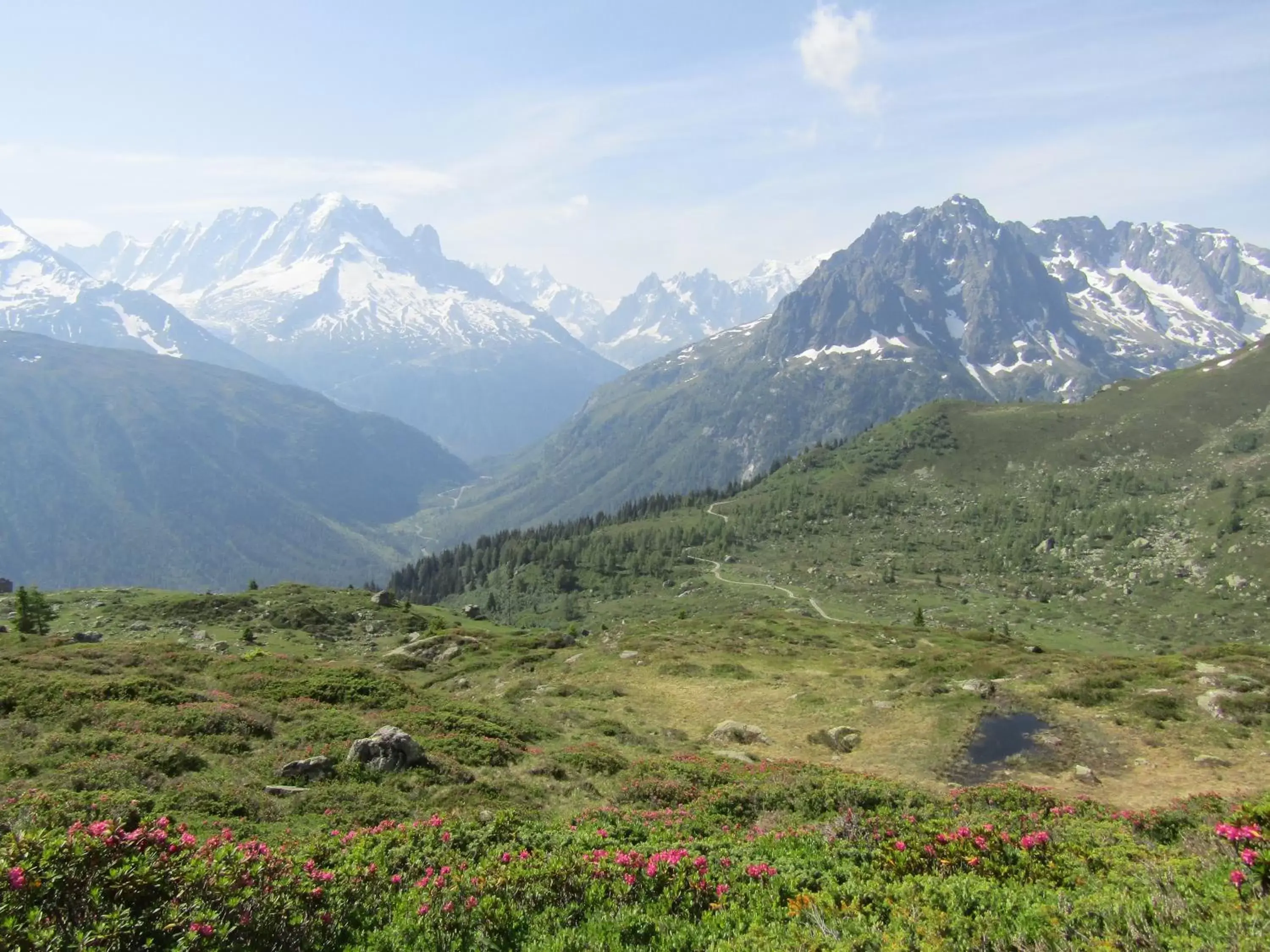 Hiking in Les Grands Montets Hotel & Spa