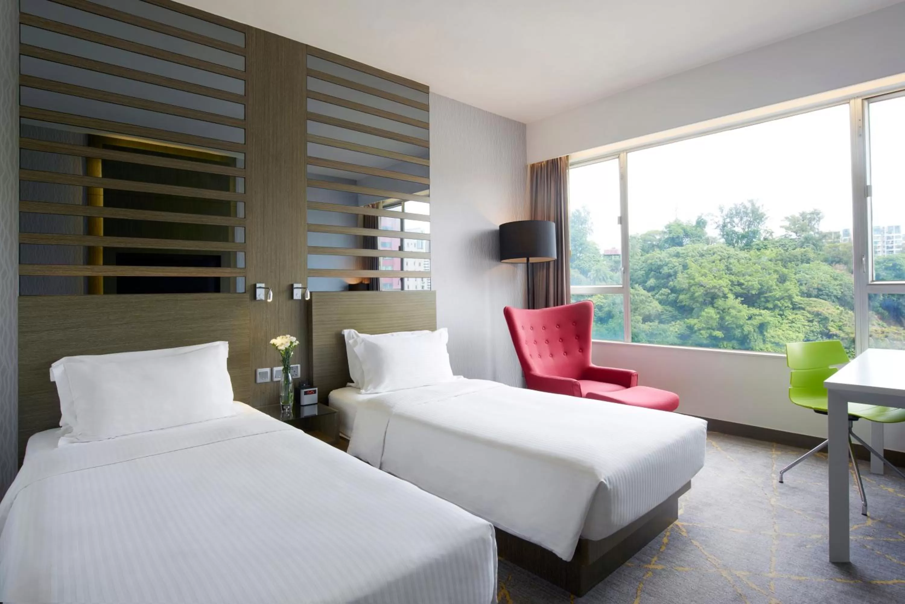 Bedroom, Bed in The Cityview - Chinese YMCA of Hong Kong