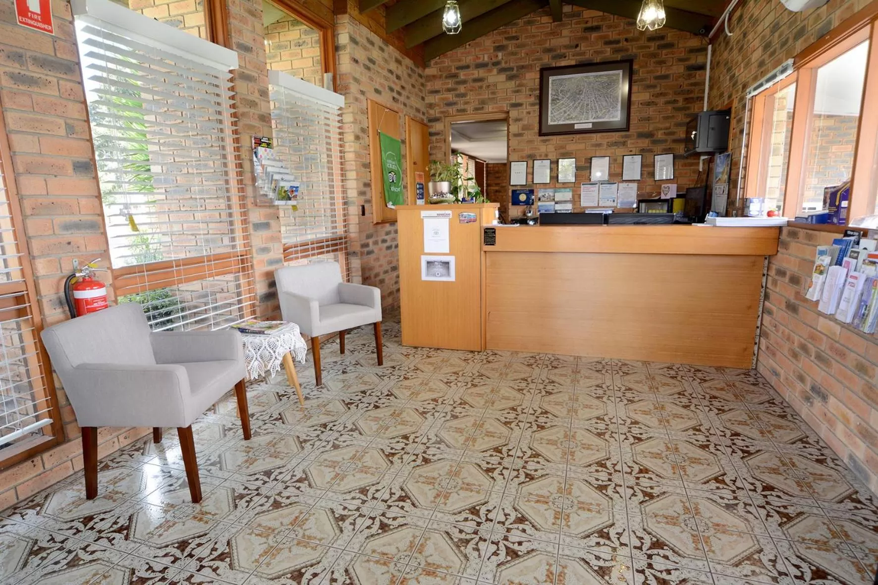 Lobby or reception in Sandhurst Motor Inn Bendigo