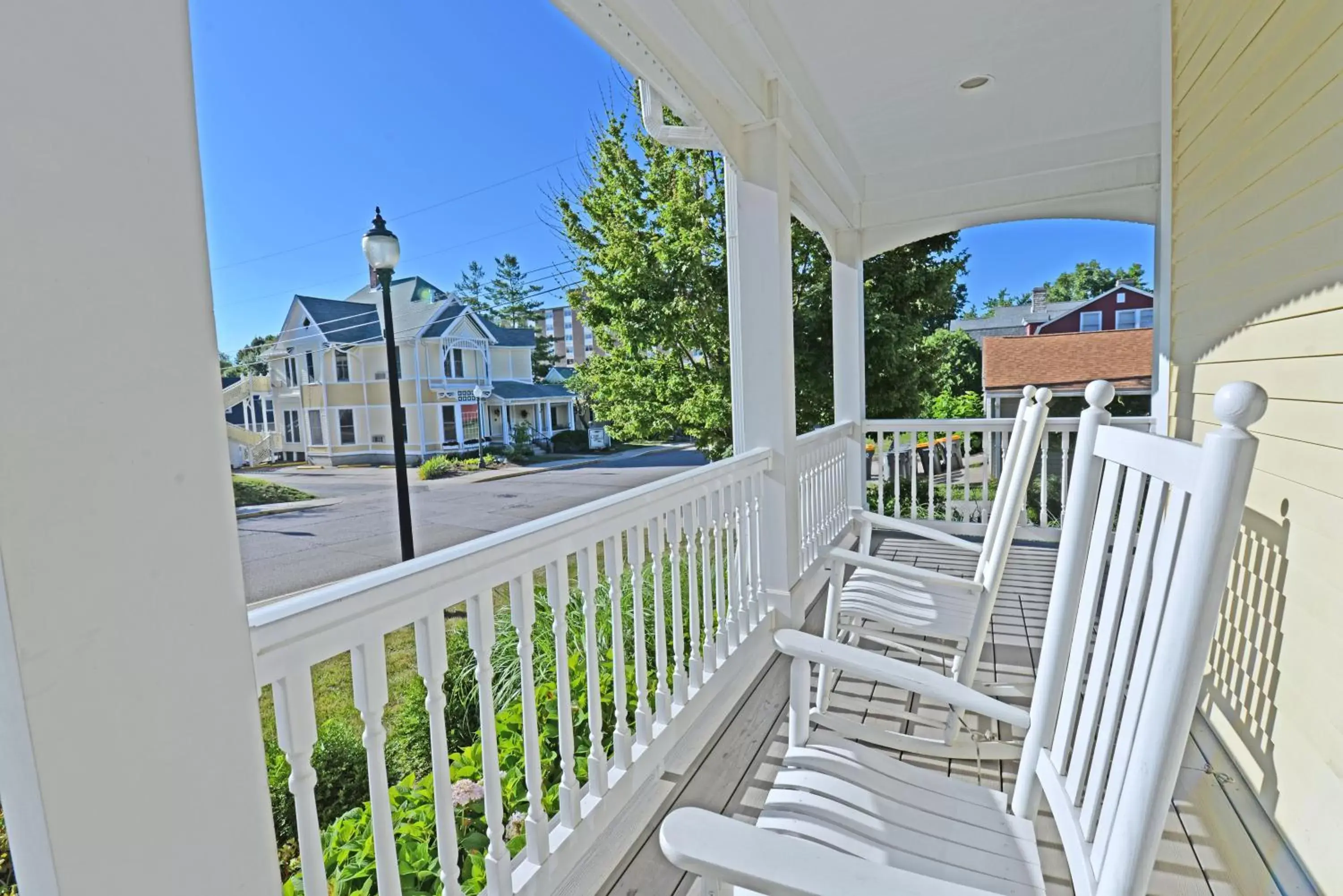 Summer, Balcony/Terrace in Grant Street Inn - Bloomington