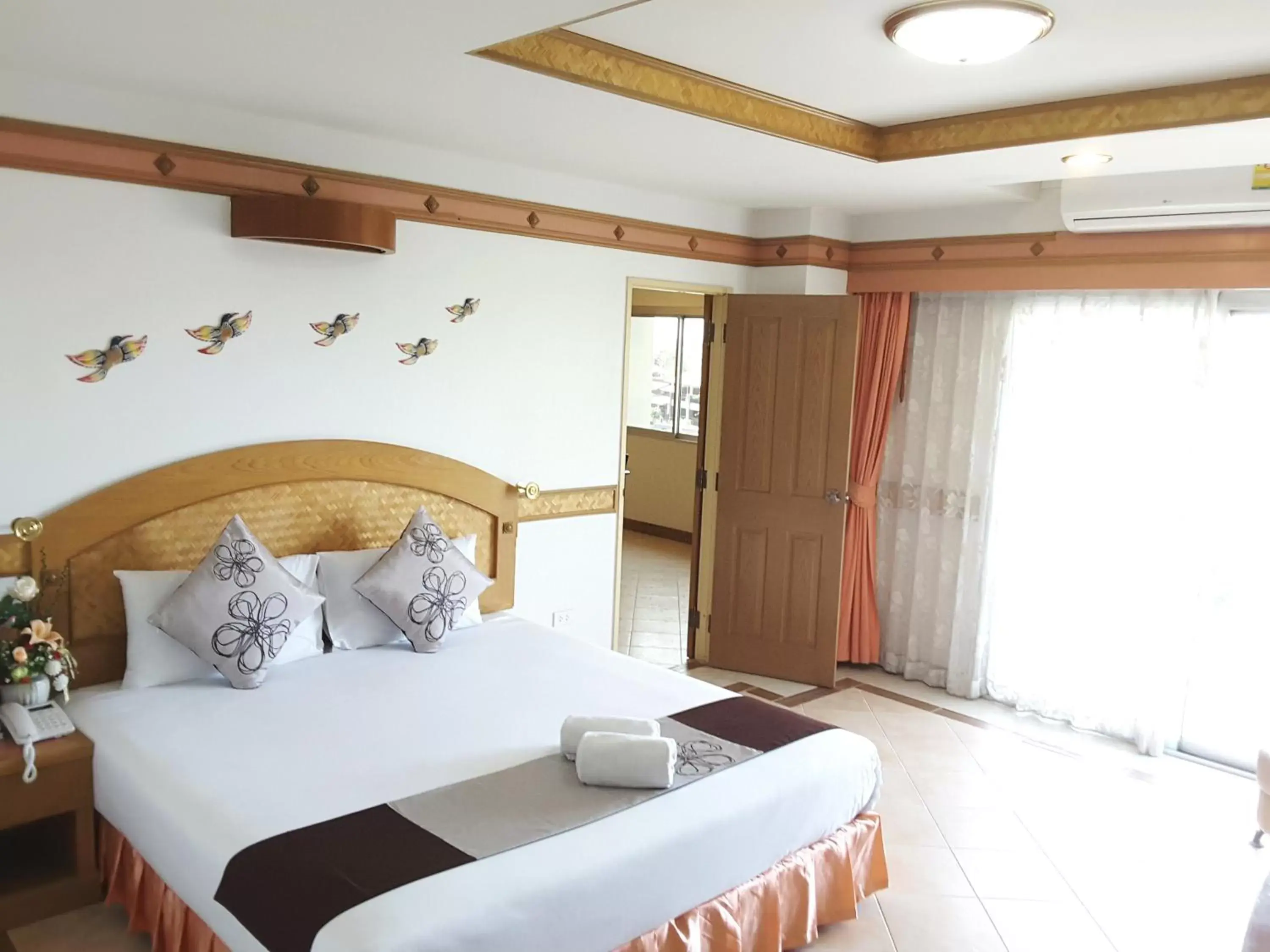 Bed in Diana Garden Resort - SHA Extra Plus