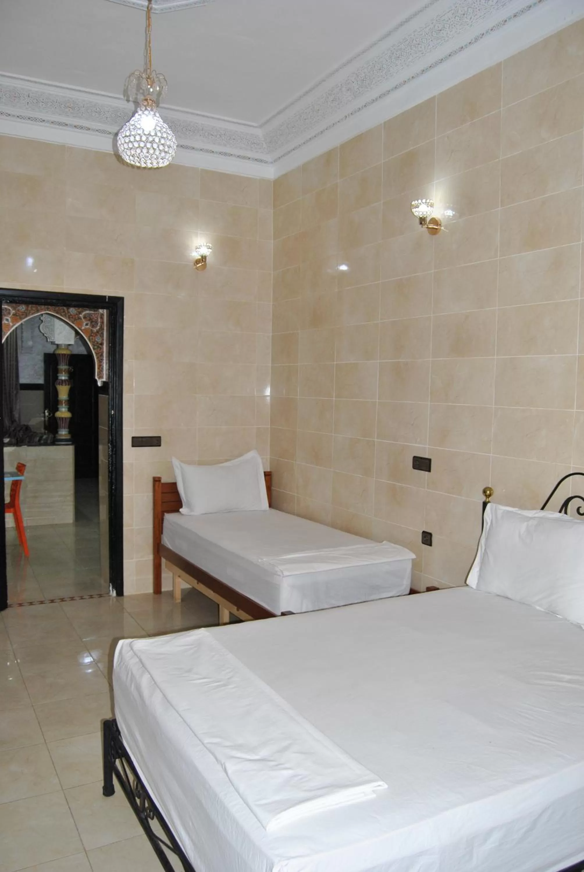 Bed in Résidence Miramare Marrakech