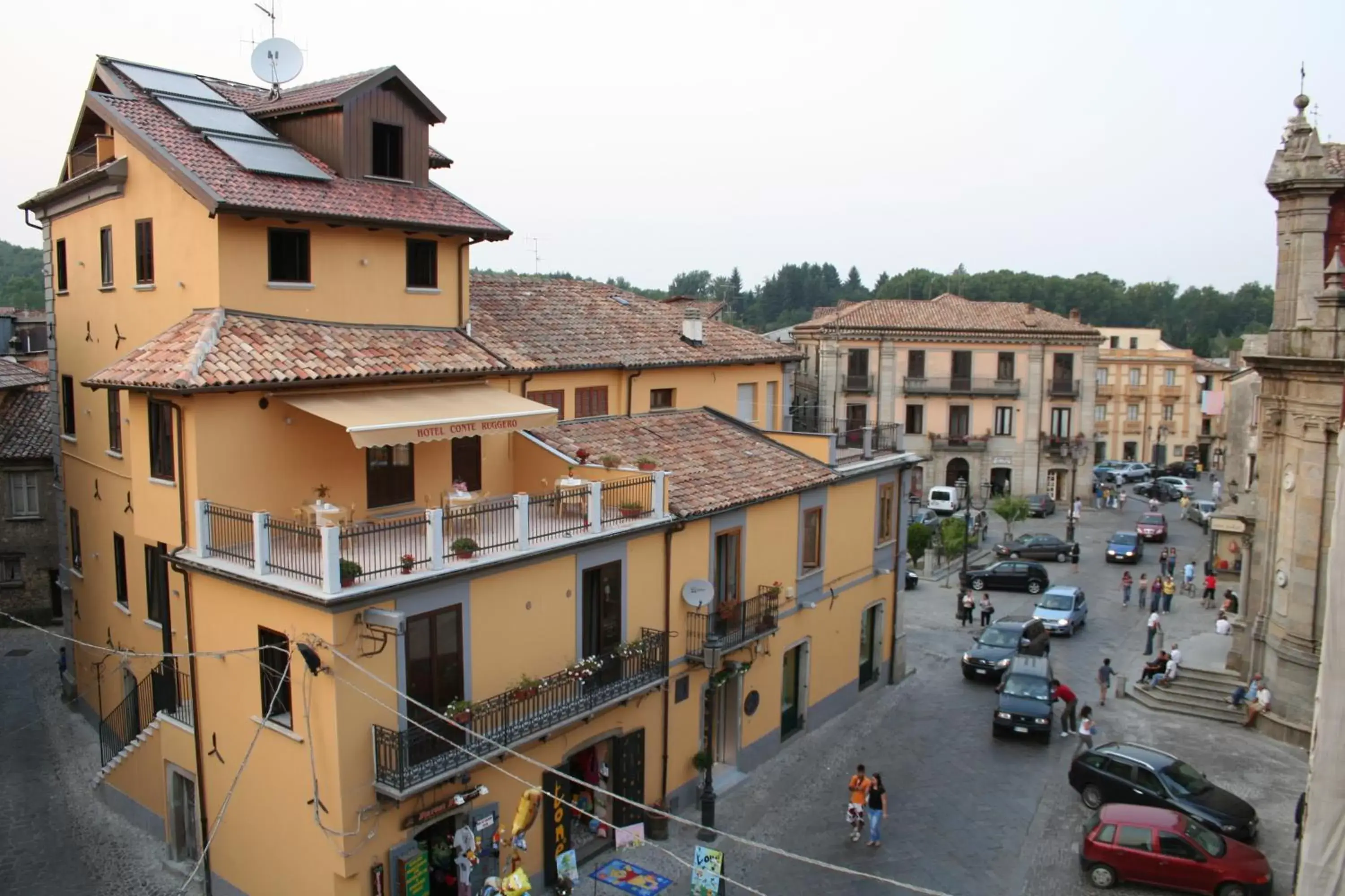 Property building in Hotel Conte Ruggero