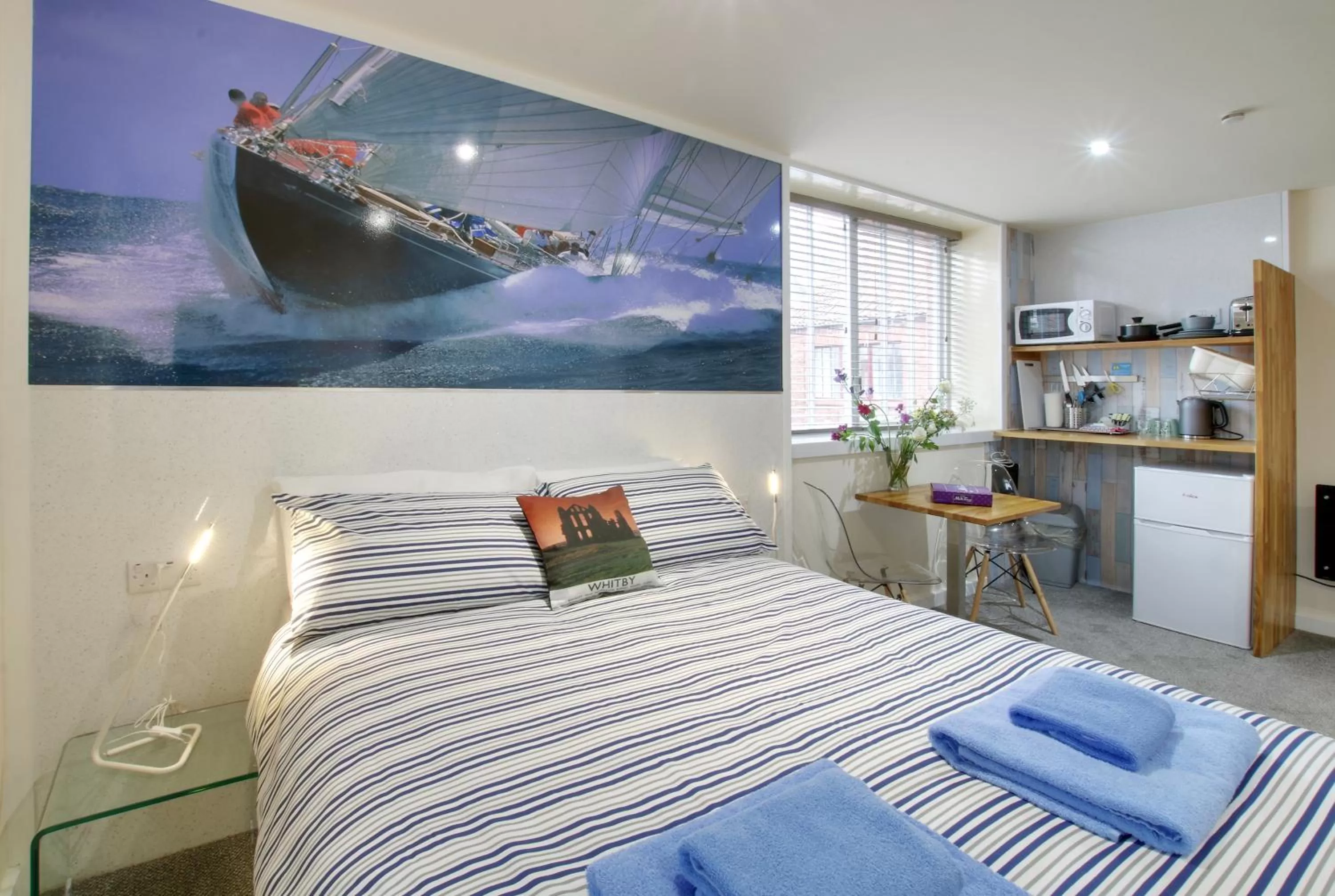 Photo of the whole room in Silver Street Suites