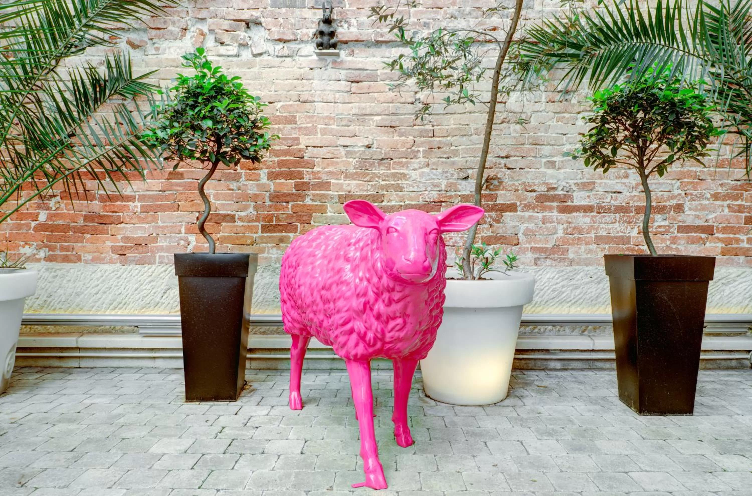 Garden in Hotel Lorette - Astotel