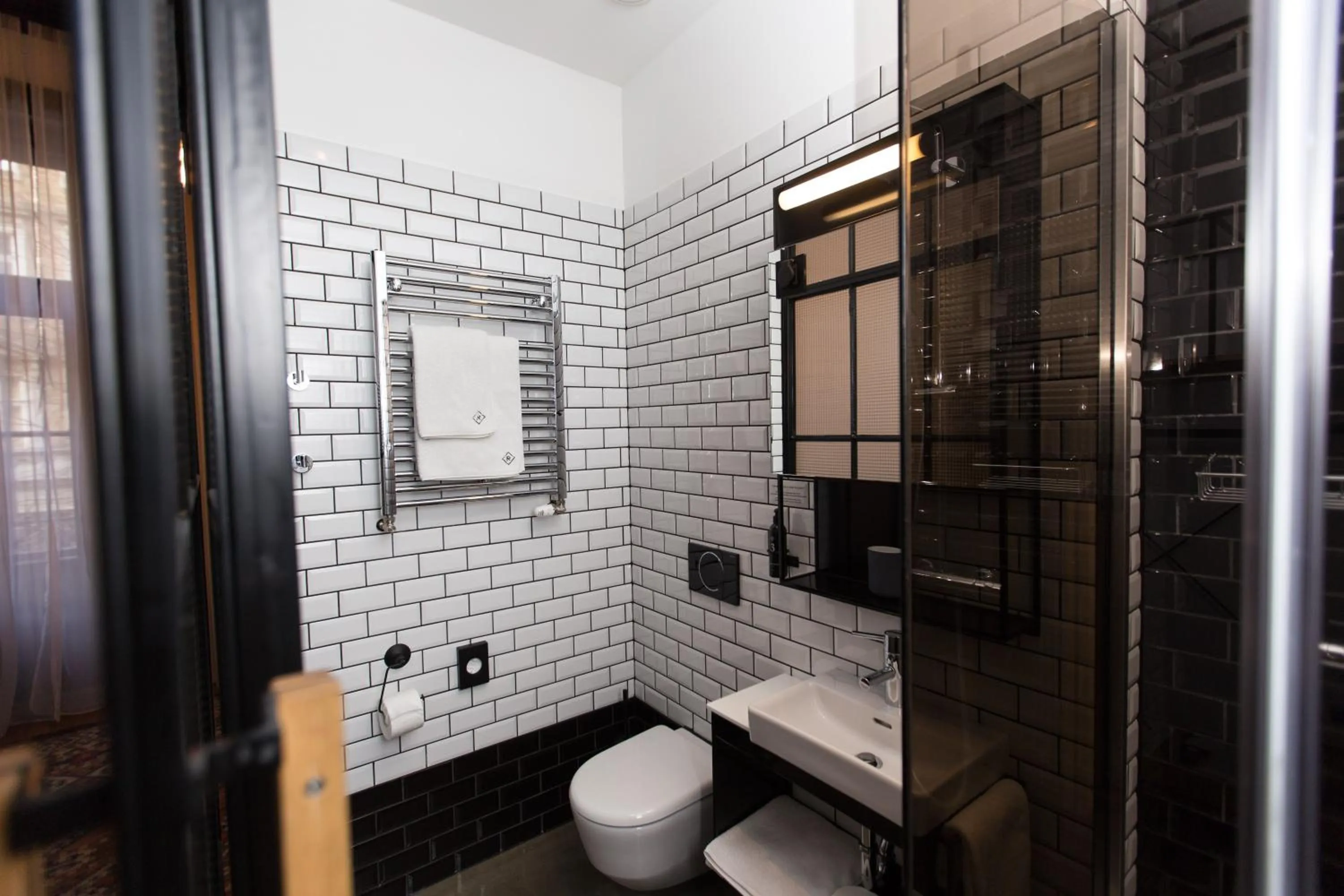 Bathroom in Hotel Rum Budapest