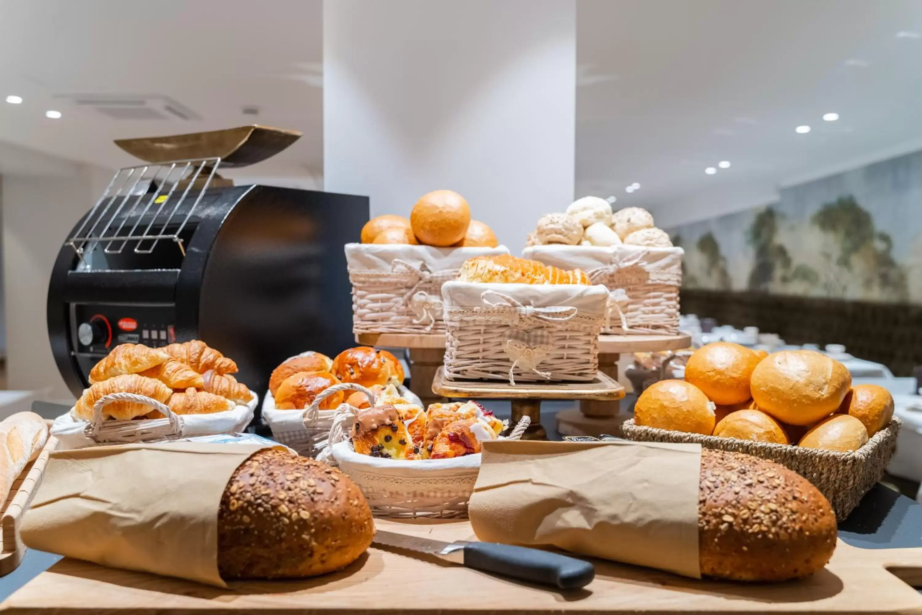 Buffet breakfast in Grand Hotel Normandy by CW Hotel Collection