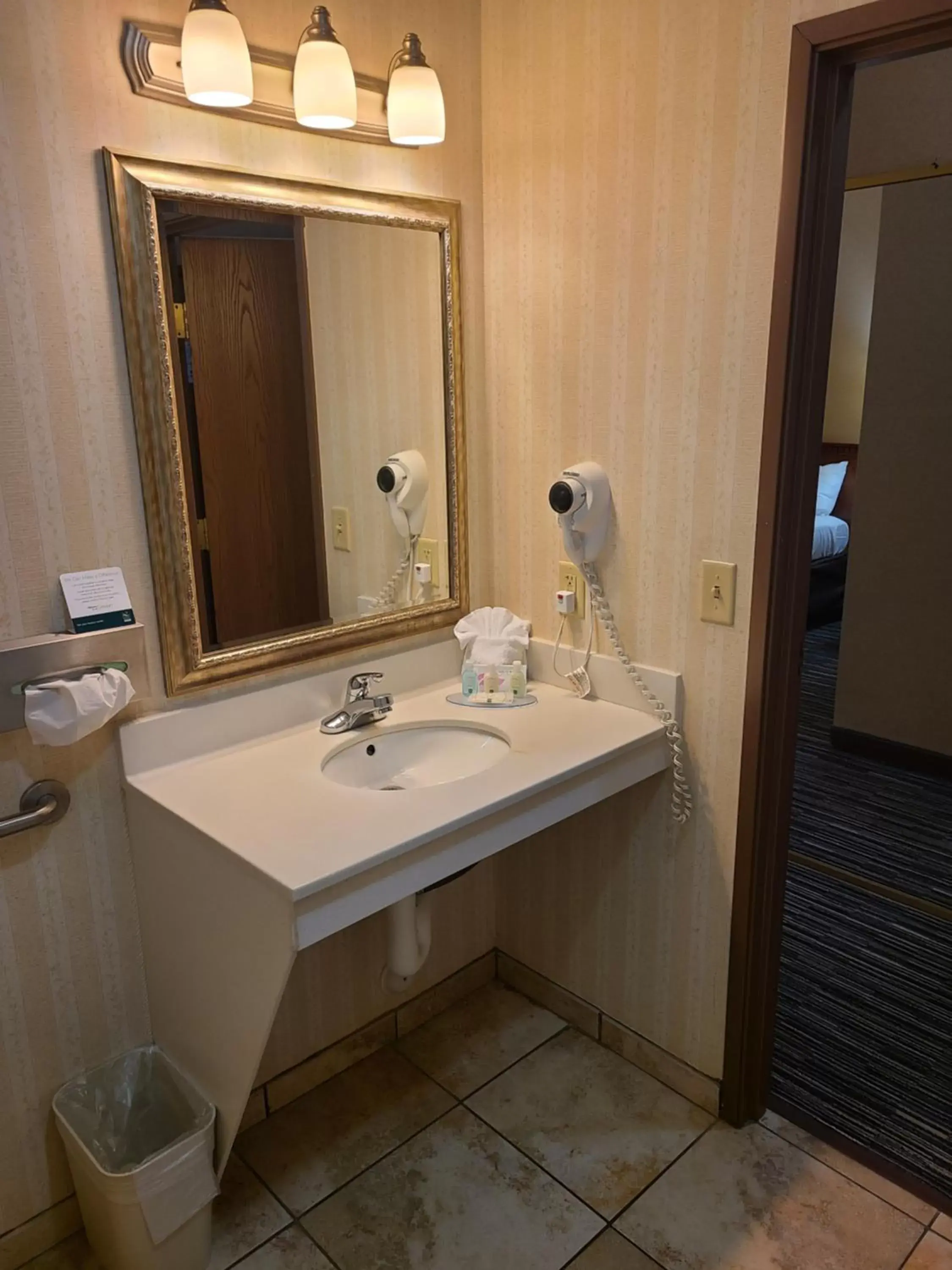 Bathroom in Quality Inn & Suites Wellington – Fort Collins