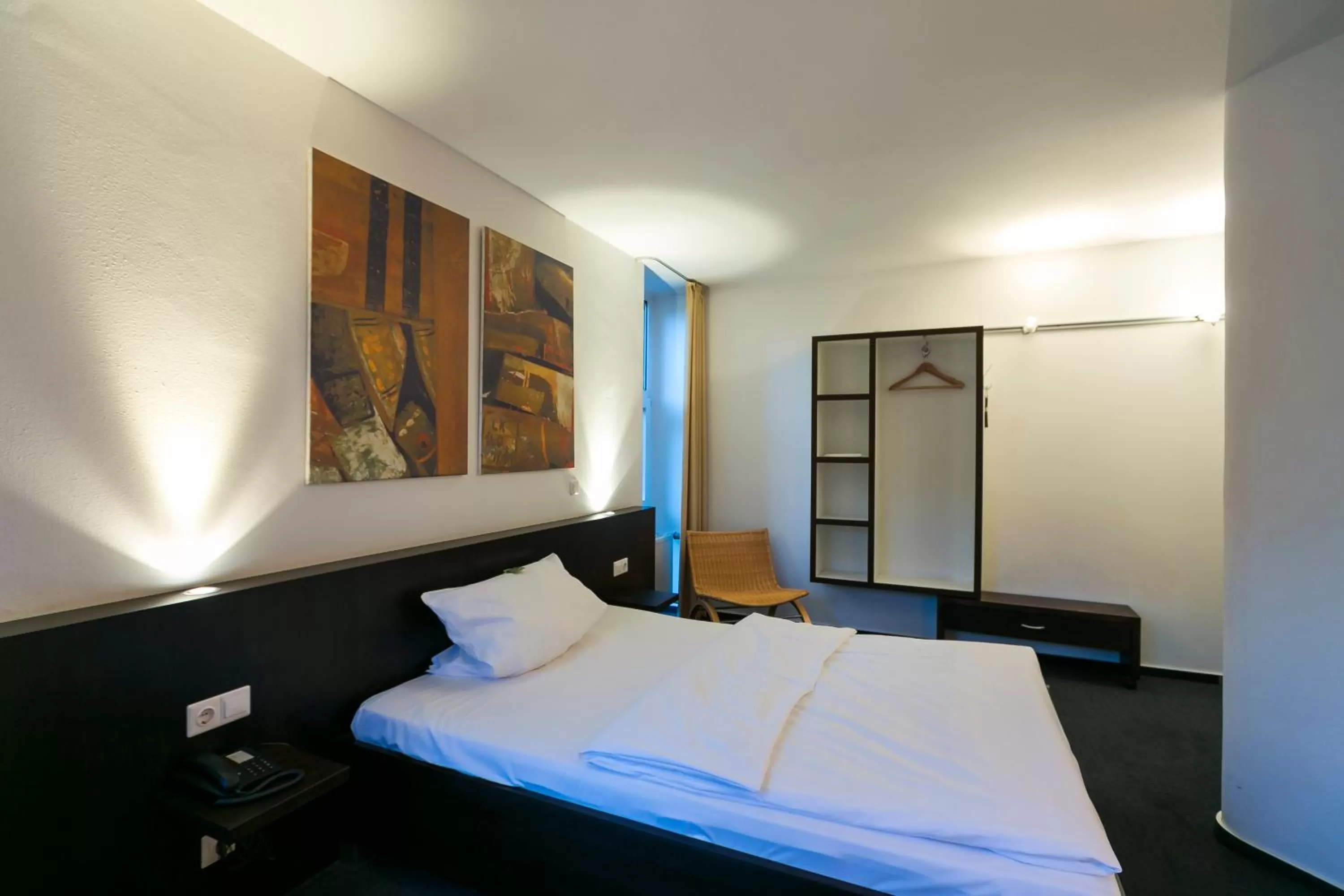 Photo of the whole room, Bed in Wald & Golfhotel Lottental