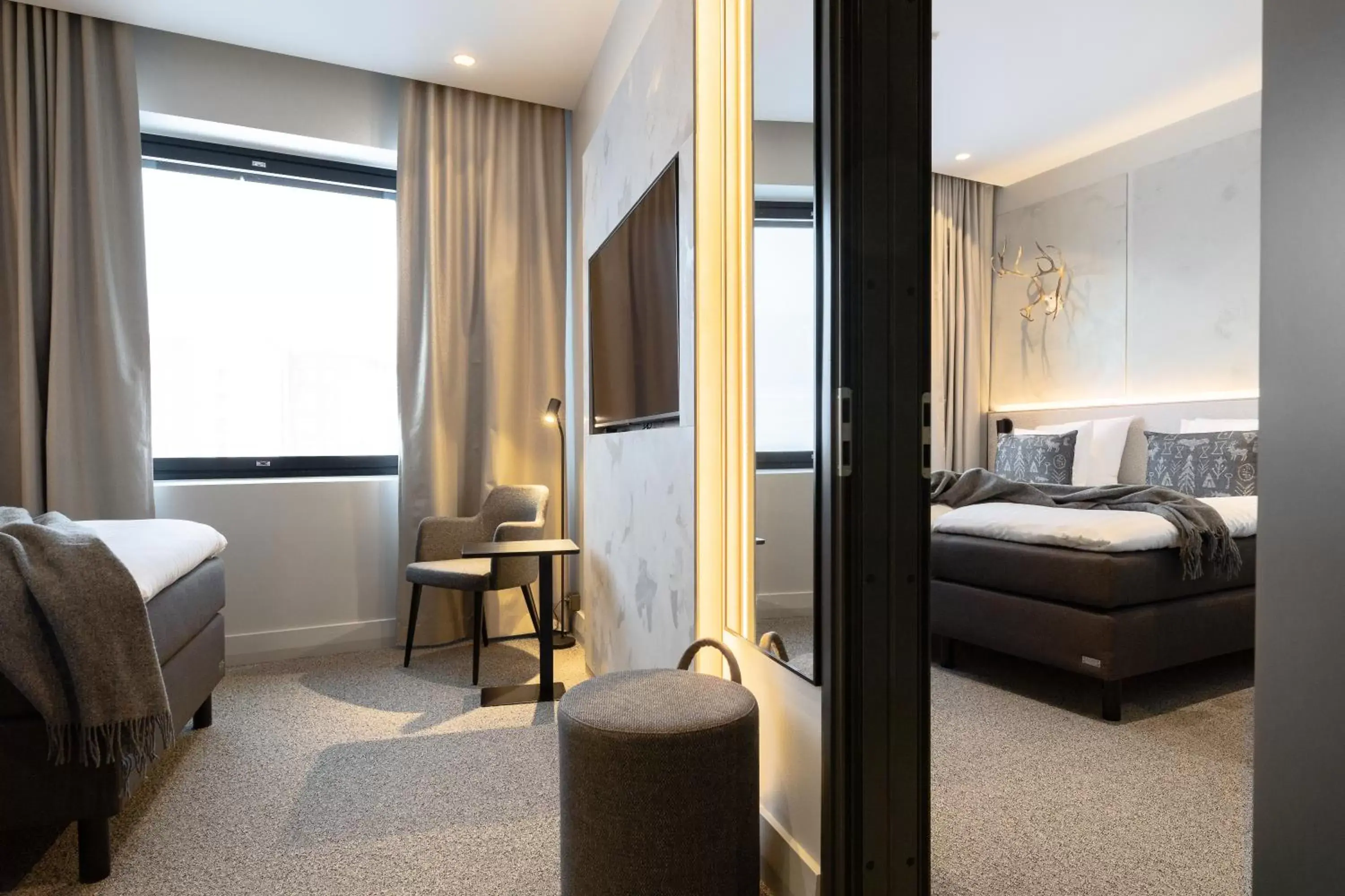 Photo of the whole room, Bed in Lapland Hotels Arena Photo of the whole room, Bed in Lapland Hotels Arena