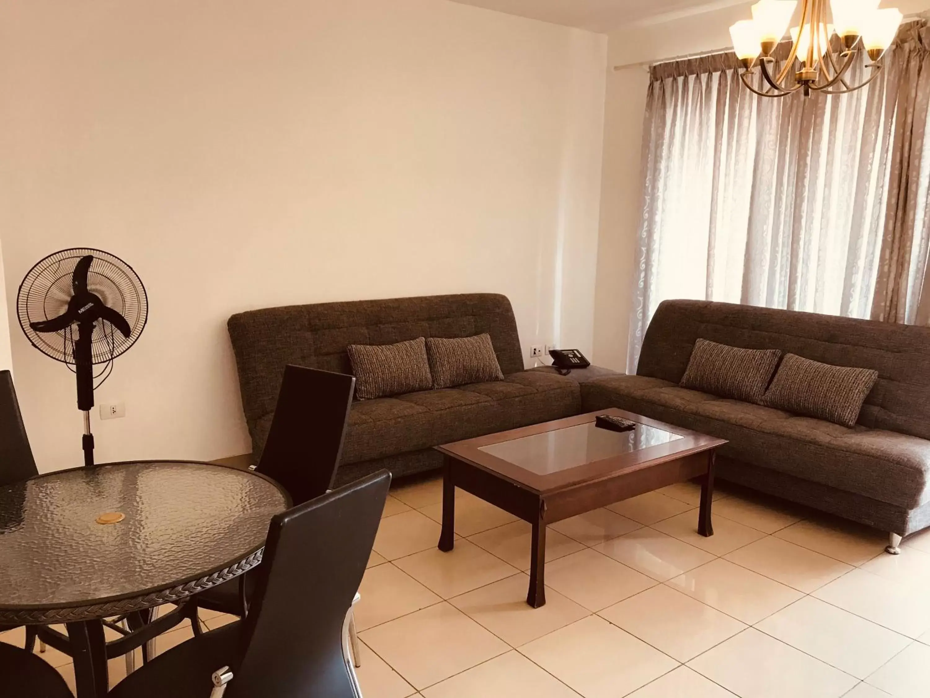 Living room, Seating Area in Tala Bay Residence