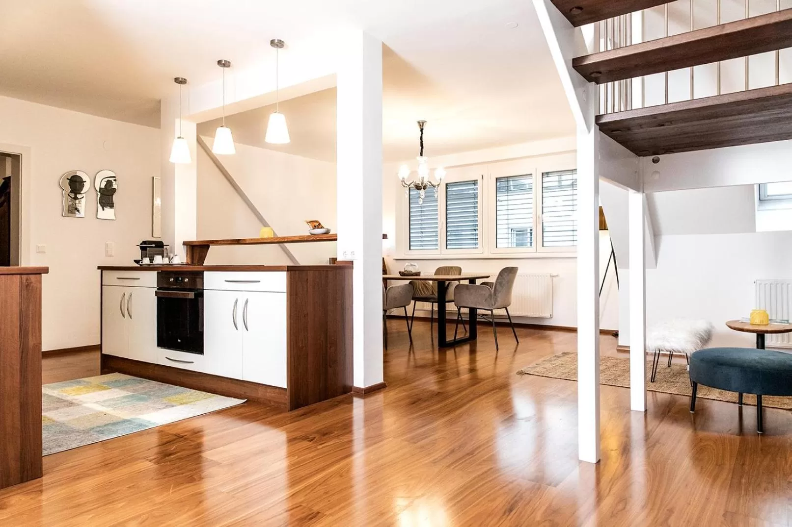Kitchen or kitchenette in Hotel Sandwirth