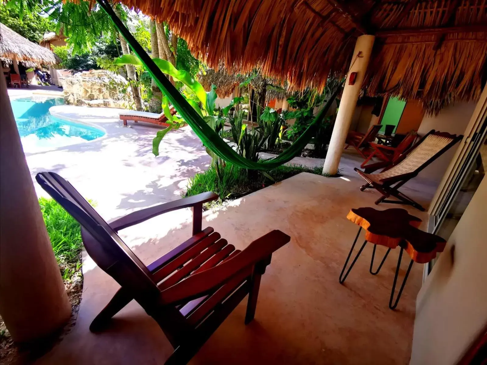 Balcony/Terrace in Hotel Circulo Bacalar