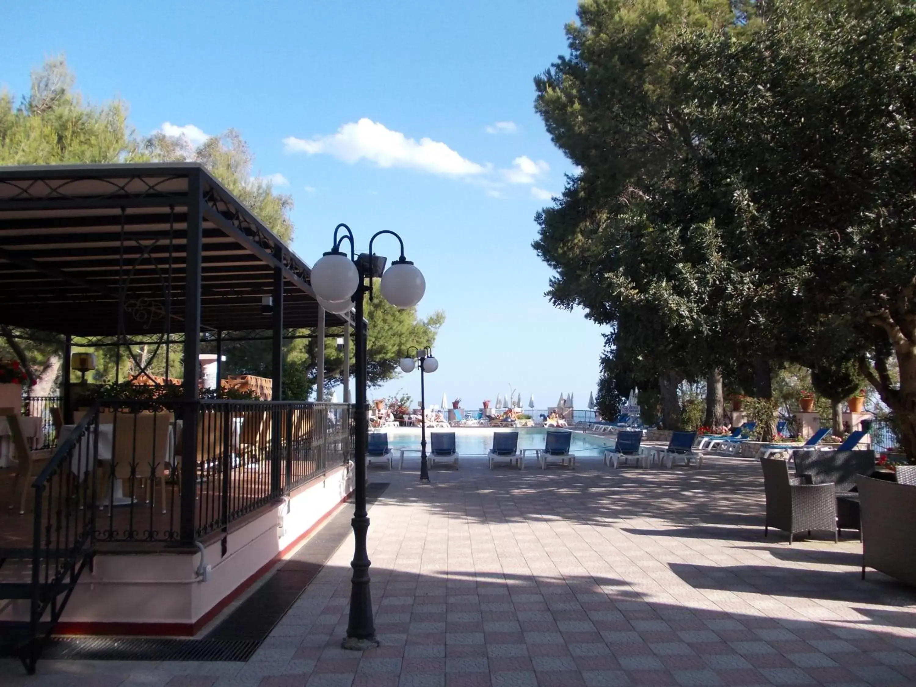 Balcony/Terrace, Swimming Pool in Excelsior Palace Hotel