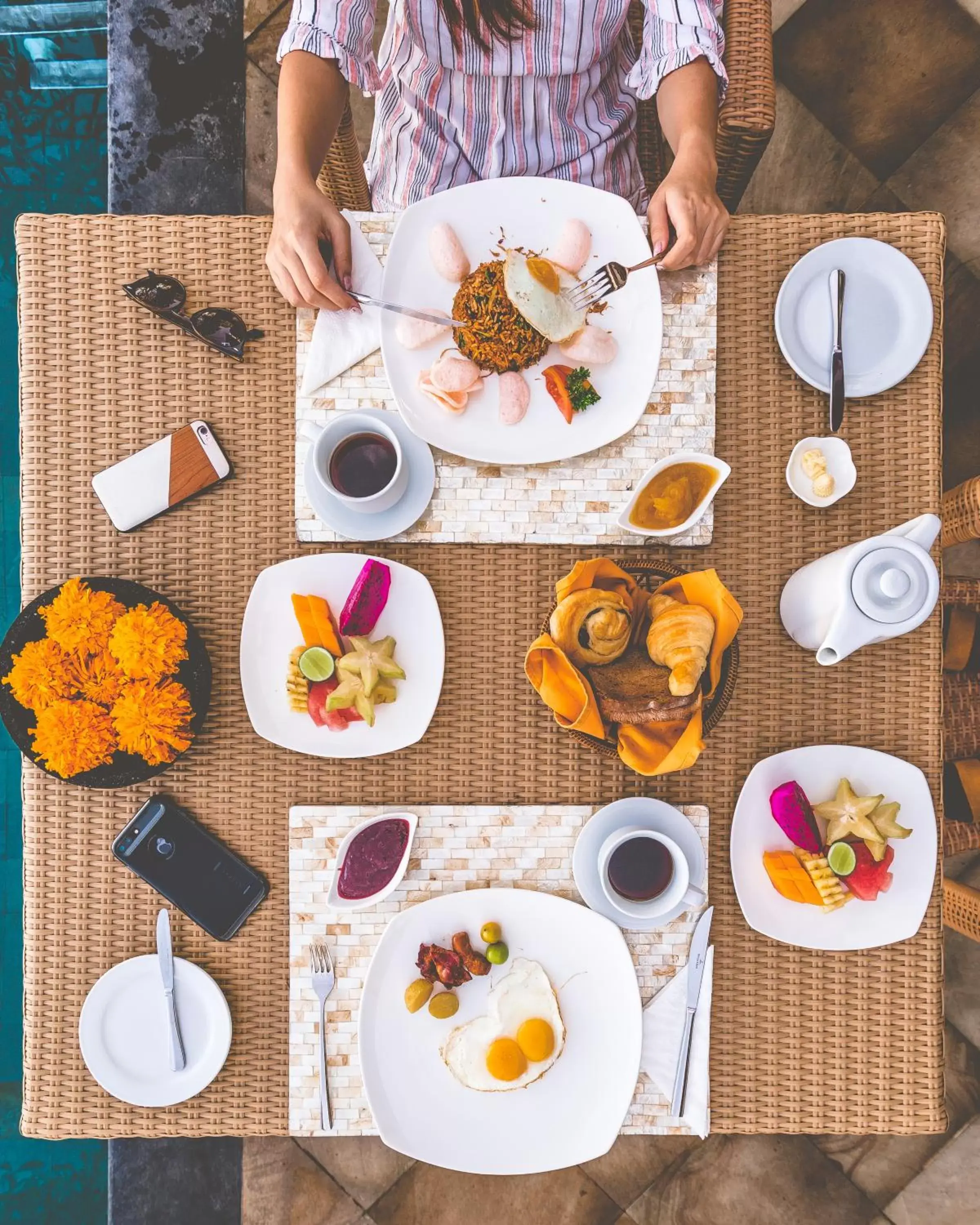 Food and drinks, Breakfast in Munduk Moding Plantation Nature Resort & Spa