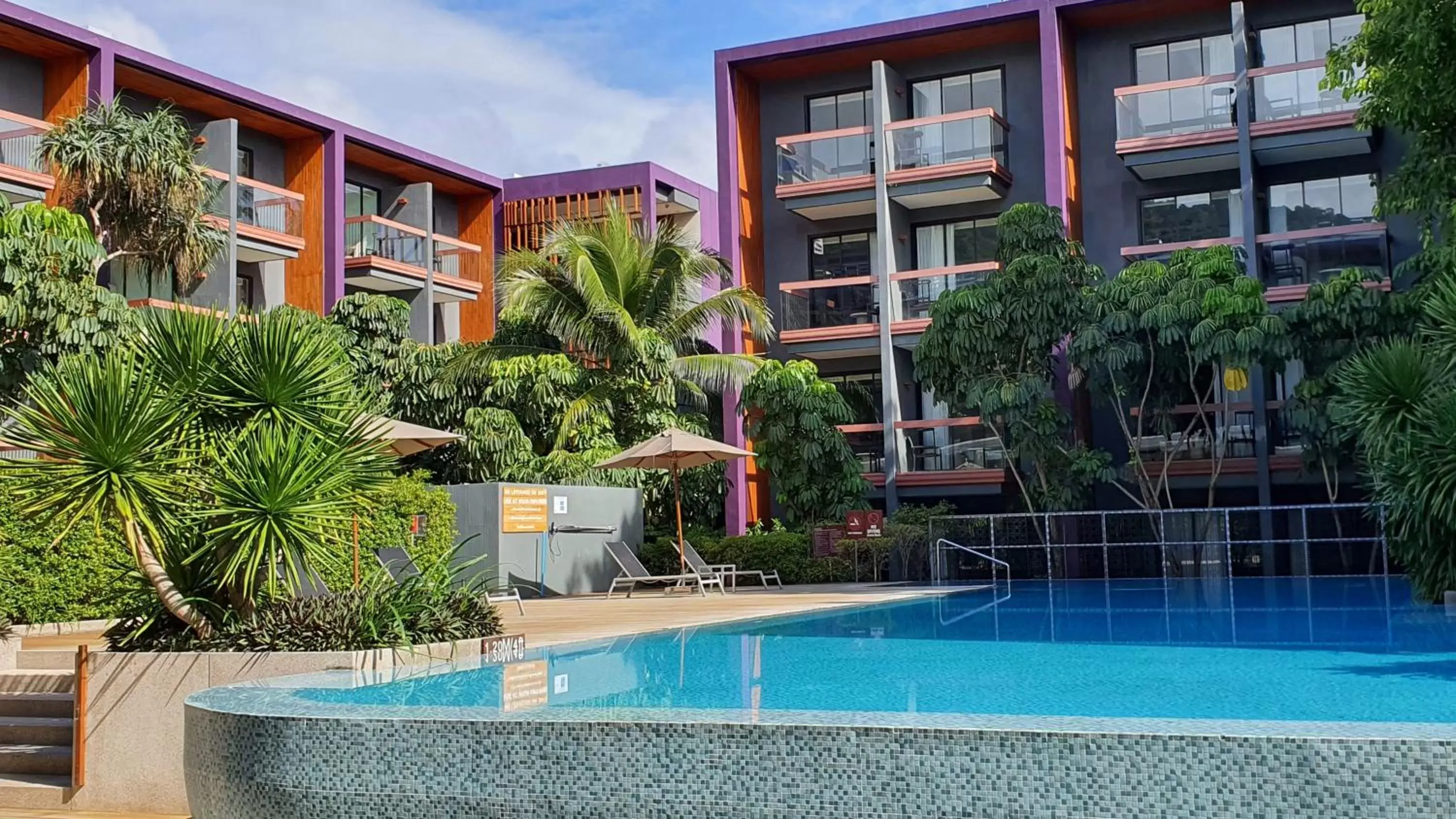 Swimming pool, Property Building in Holiday Inn Express Phuket Patong Beach Central, an IHG Hotel