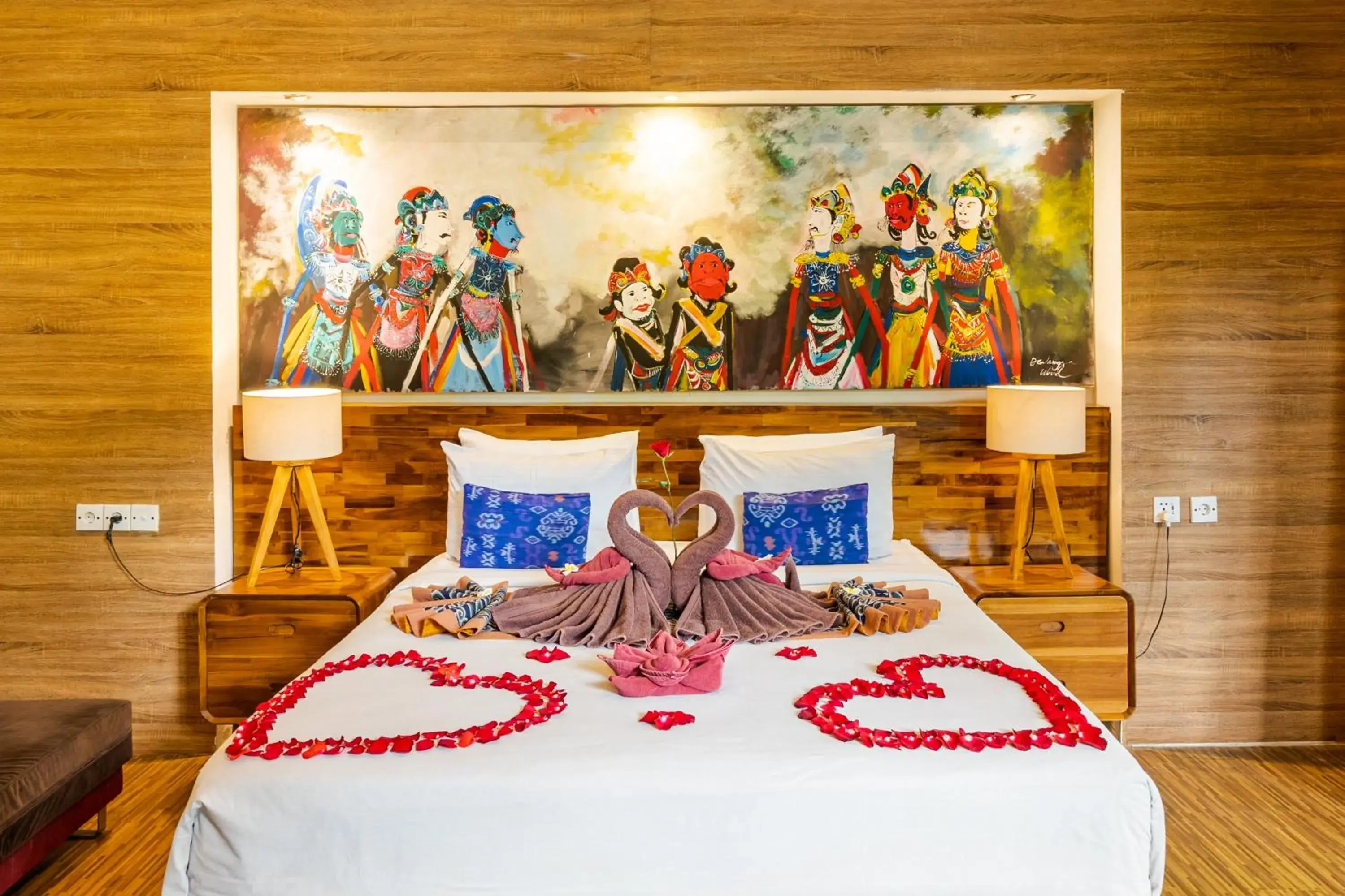 Bed in Dewangga Ubud Bed in Dewangga Ubud