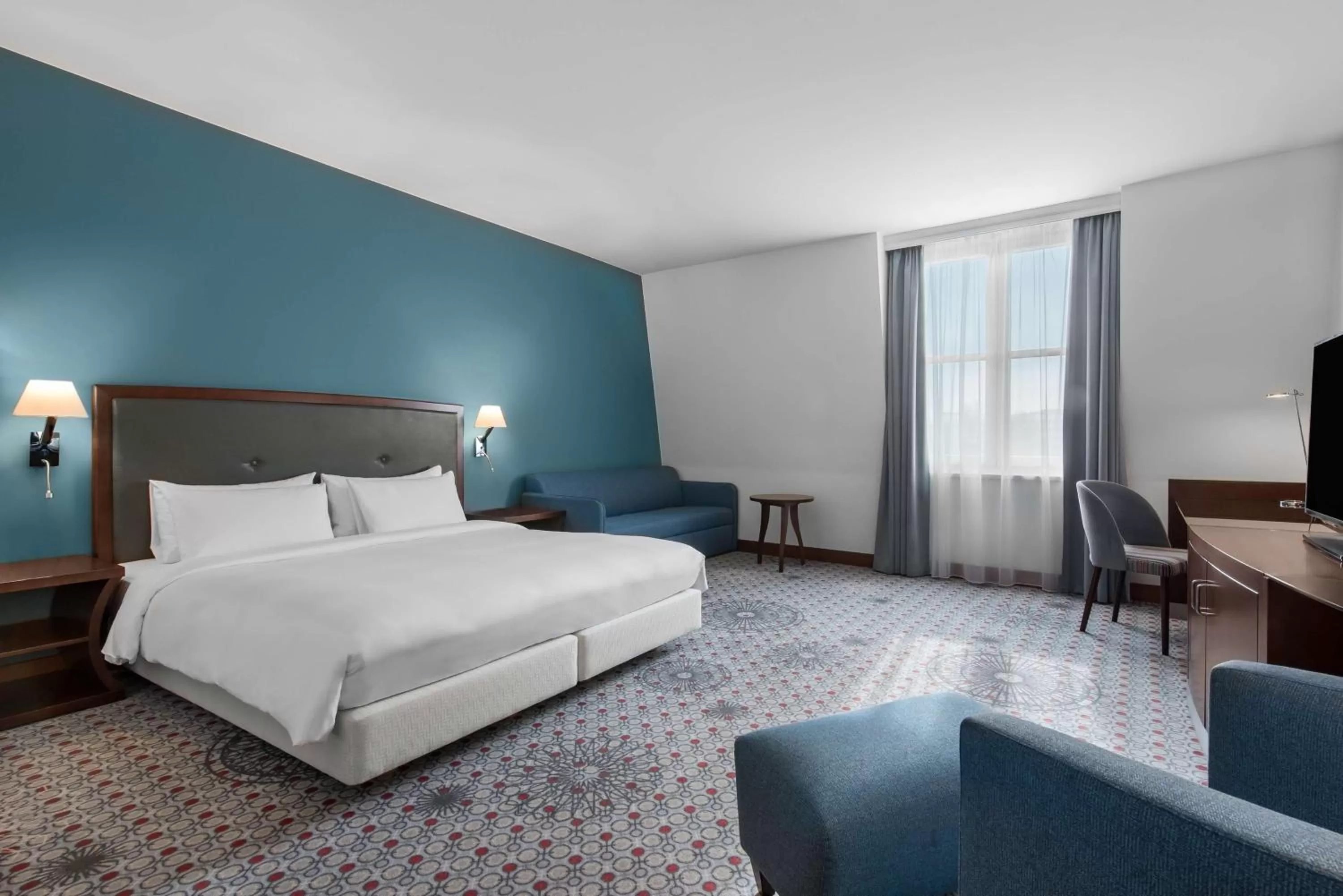 Photo of the whole room, Bed in Radisson Blu Hotel Wroclaw