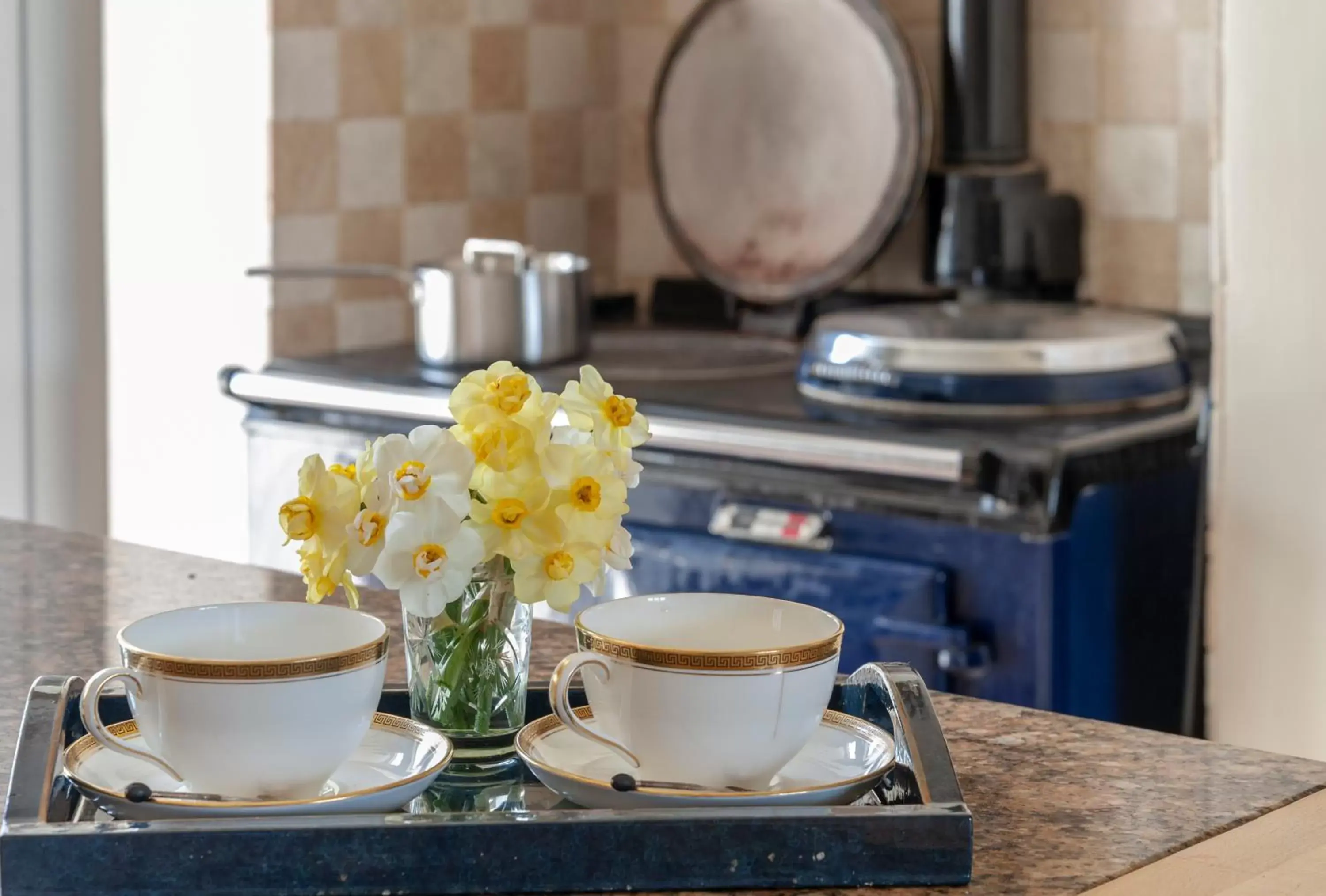 Breakfast, Kitchen/Kitchenette in Avalon House Bed and Breakfast