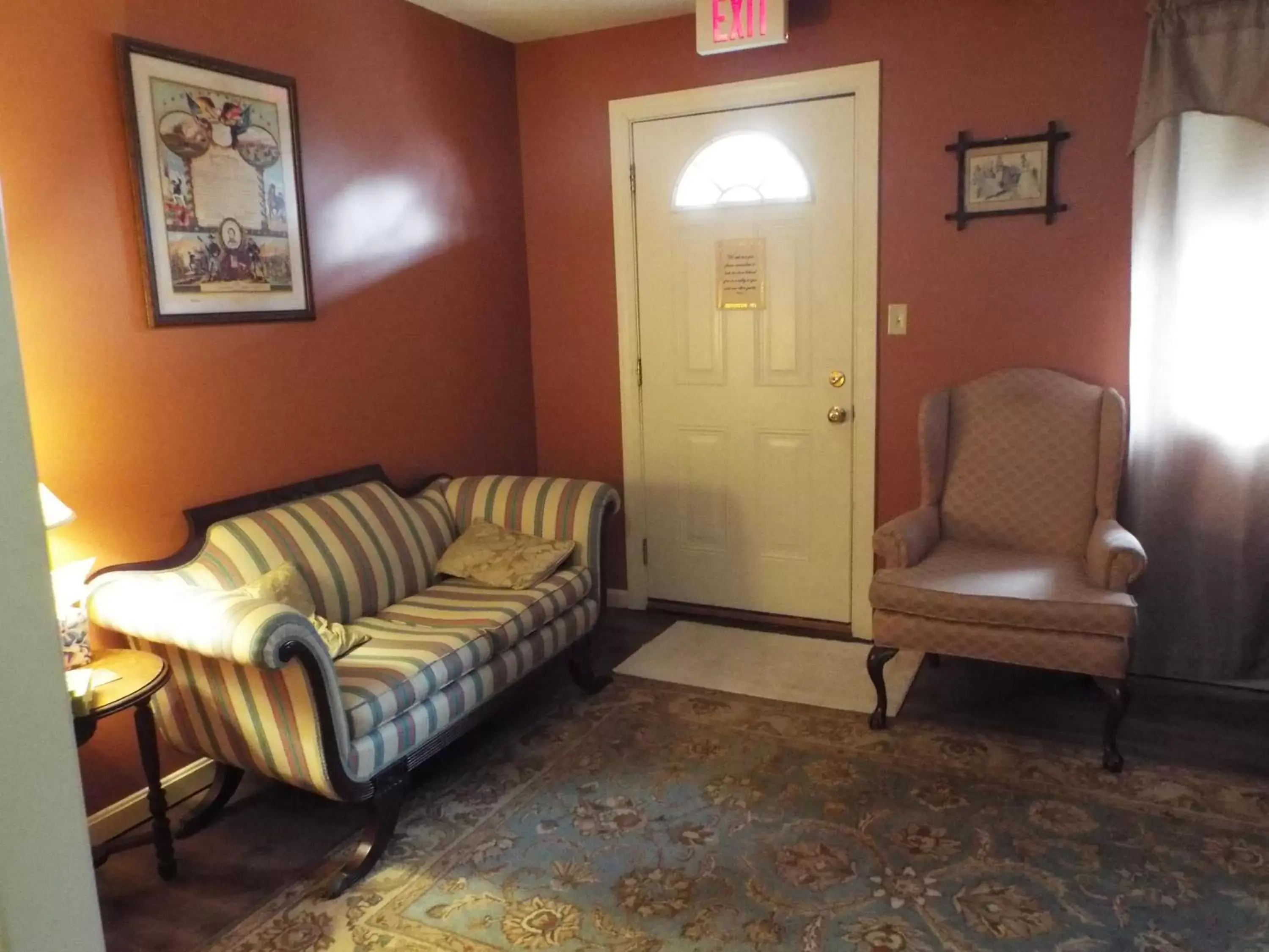 Living room, Seating Area in The Tillie Pierce House Inn