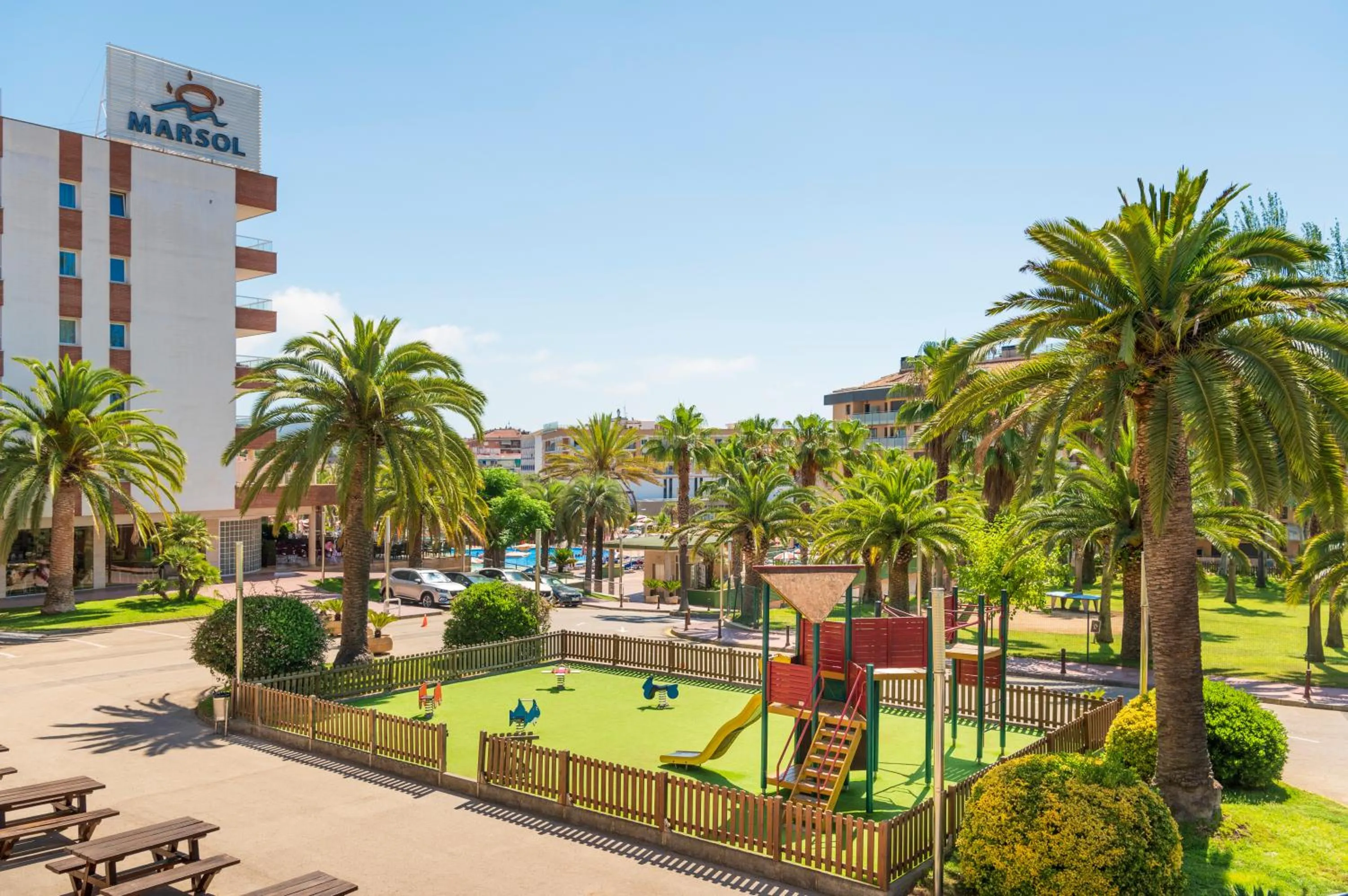 Children play ground in Costa Encantada Resort & Suites