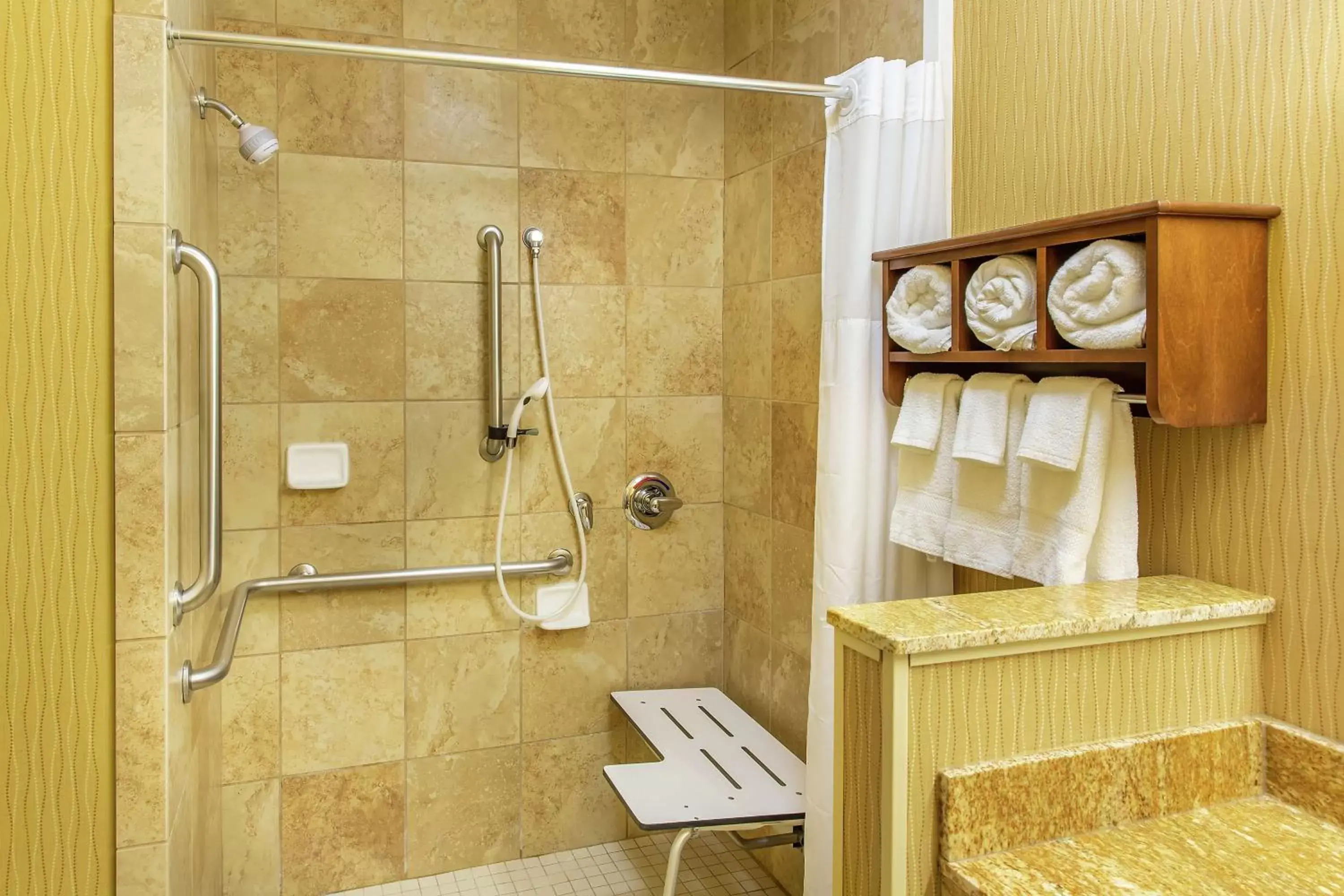 Bathroom in Hampton Inn Minneapolis-Burnsville Bathroom in Hampton Inn Minneapolis-Burnsville