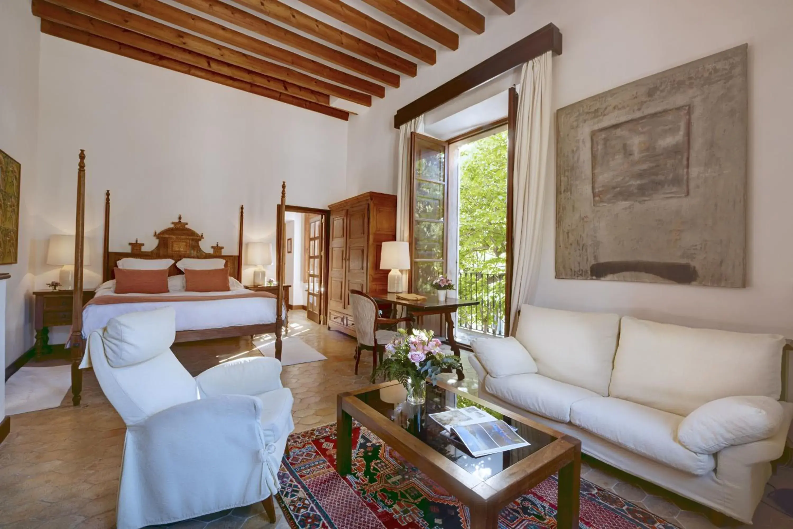 Photo of the whole room, Seating Area in La Residencia, A Belmond Hotel, Mallorca