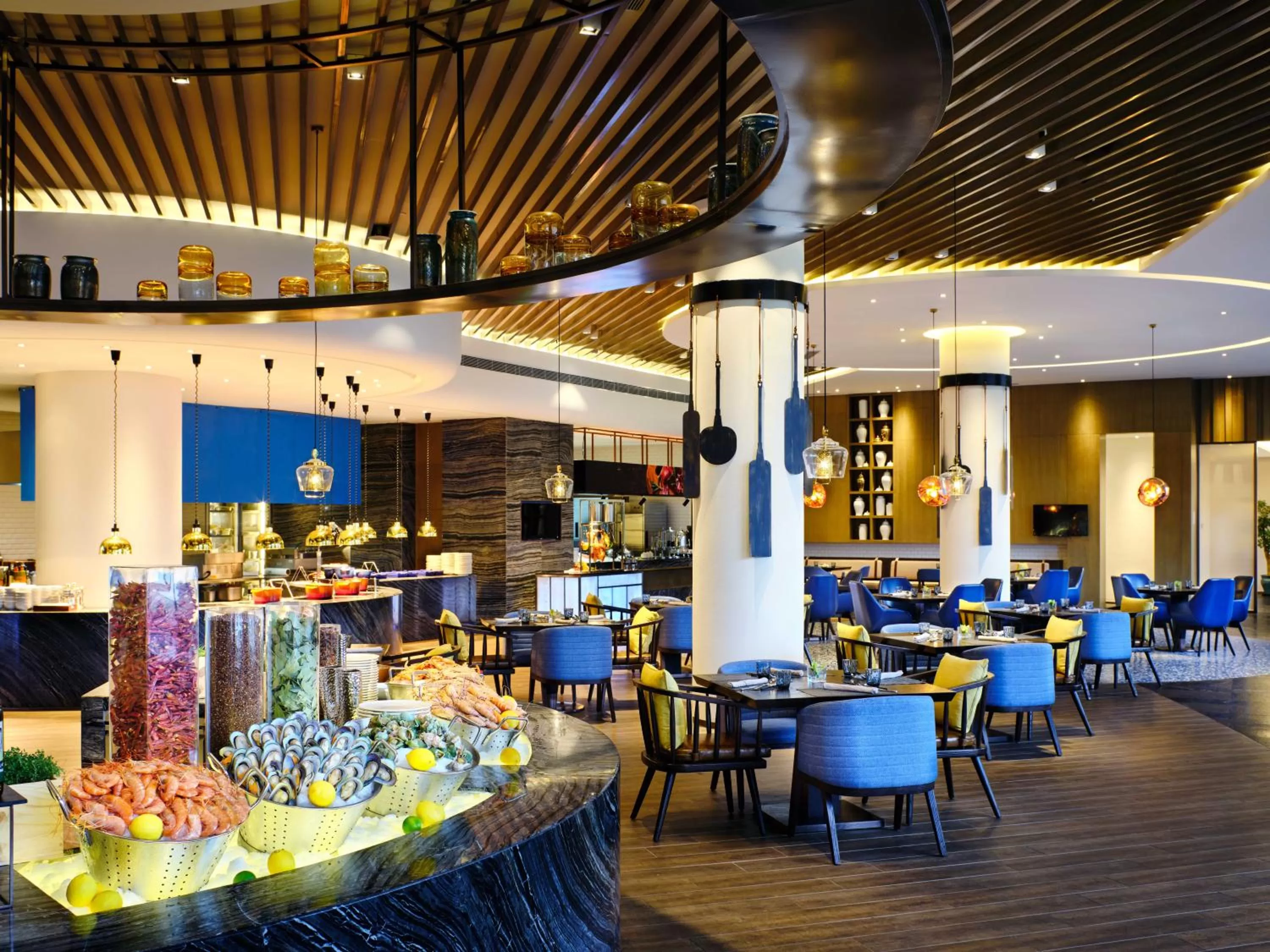 Restaurant/places to eat in Primus Hotel Shanghai Sanjiagang - Offer Pudong International Airport and Disney shuttle