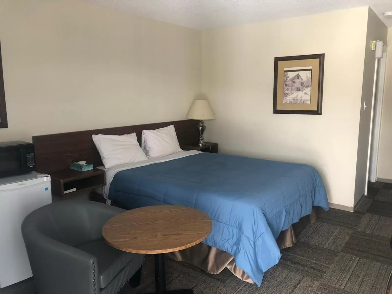 Bed in Houston Motor Inn