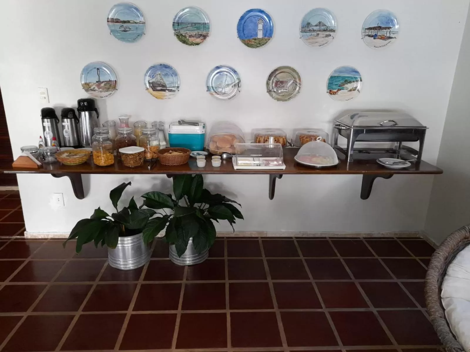 Breakfast in Pousada Ponta Mar