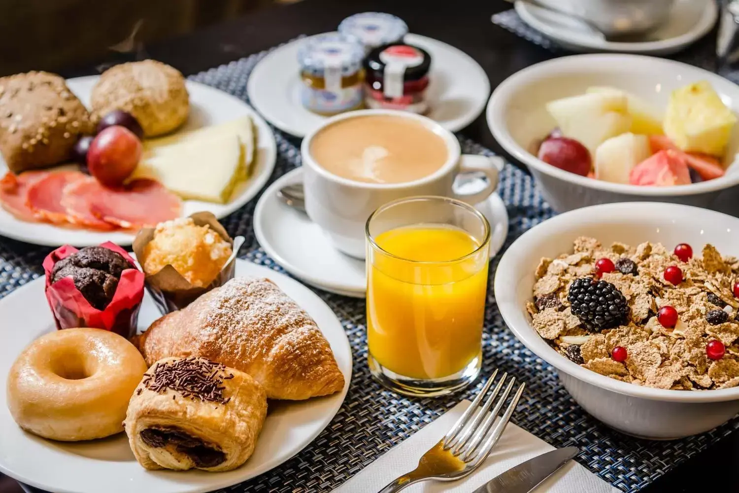 Buffet breakfast, Breakfast in Eurostars Asta Regia Jerez