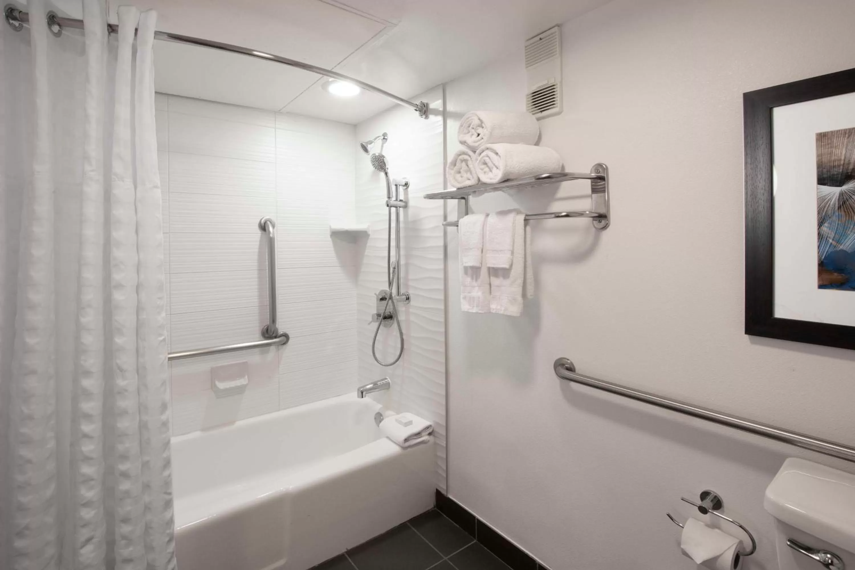 Bathroom in Embassy Suites by Hilton Dallas DFW Airport South