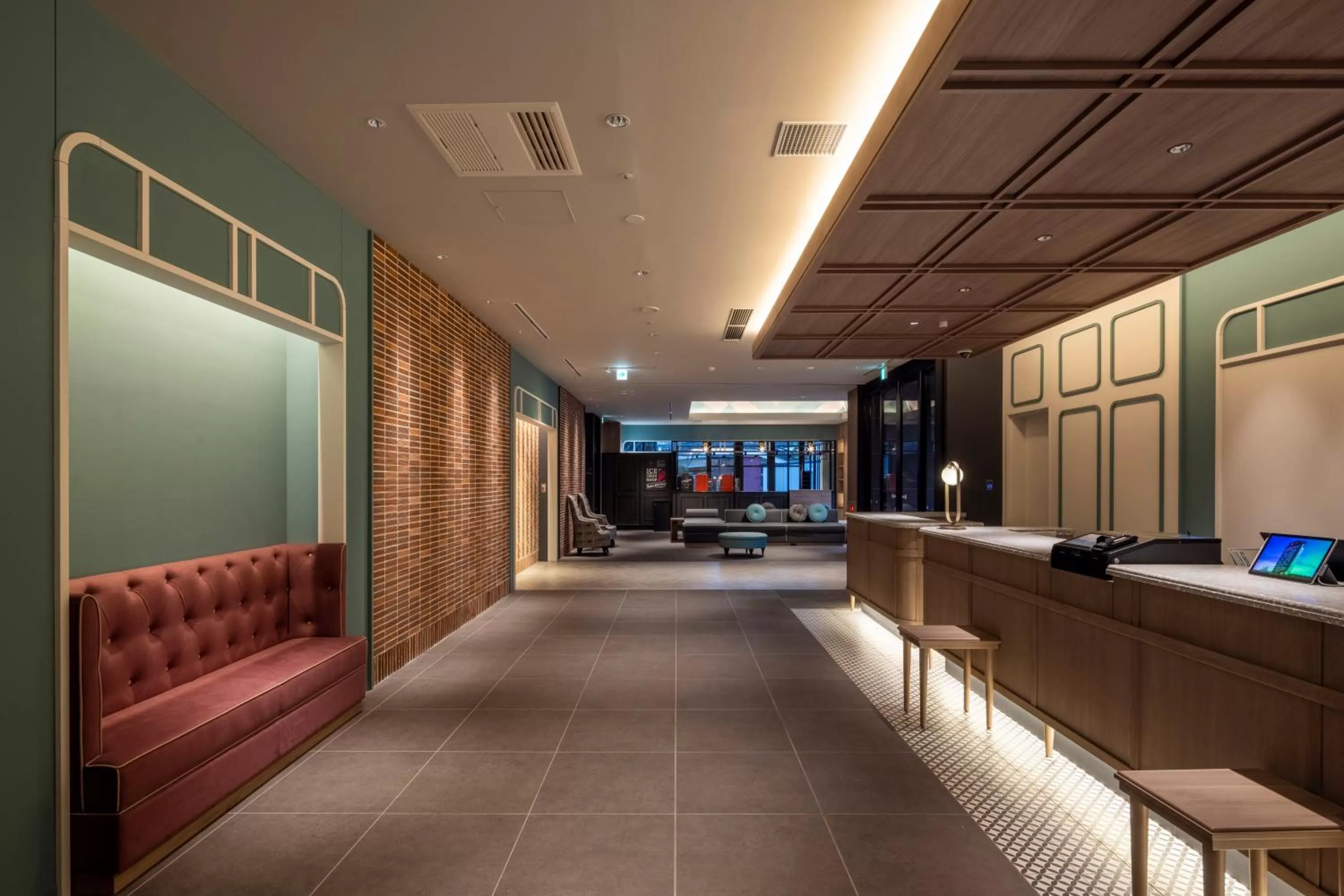 Lobby or reception in Tokyu Stay Hakodate Asaichi Akarinoyu