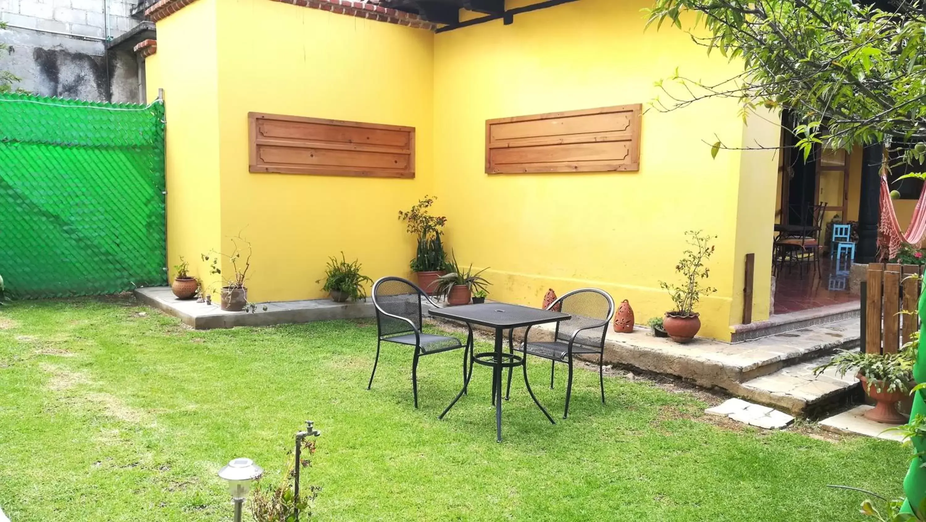Garden view in Hotel Ocho Barrios